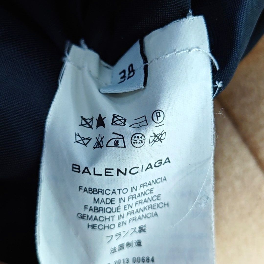 Balenciaga Balenciaga Beige Wool Coat Size FR 38 Size S / US 4 / IT 40 - 3 Thumbnail