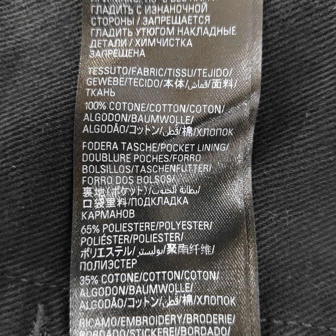 Balenciaga Balenciaga Logo Denim Jacket Size XS Size XS / US 0-2 / IT 36-38 - 3 Thumbnail