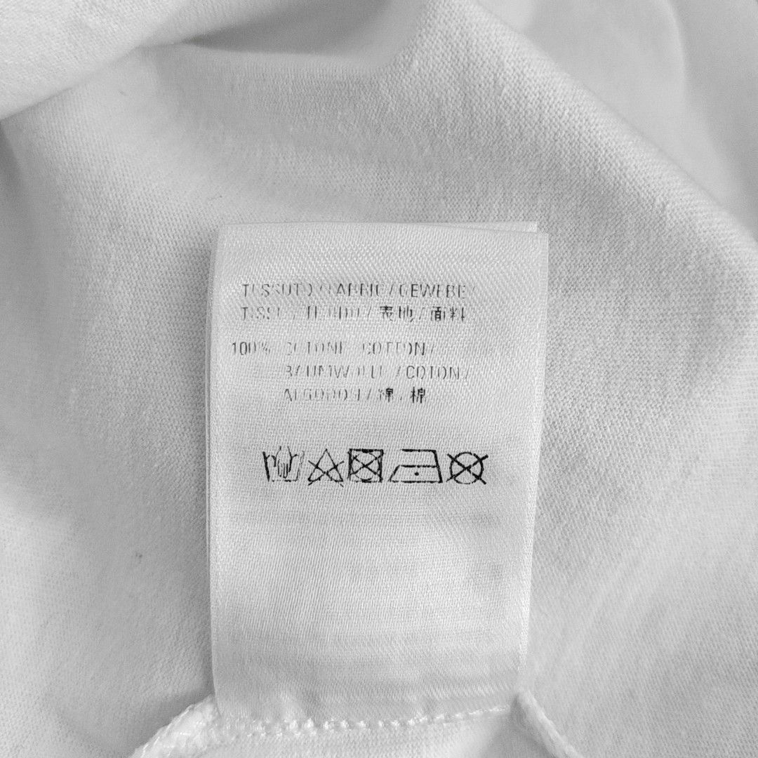 Balenciaga Balenciaga White Cotton T-Shirt Size L Size L / US 10 / IT 46 - 3 Thumbnail