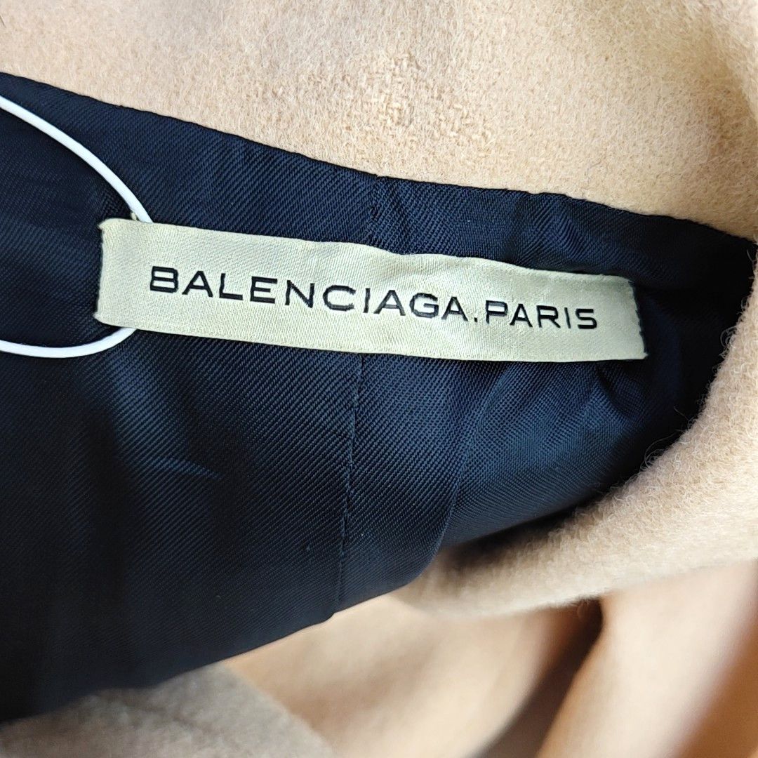 Balenciaga Balenciaga Wool Blend Coat Size 38 Size S / US 4 / IT 40 - 5 Thumbnail