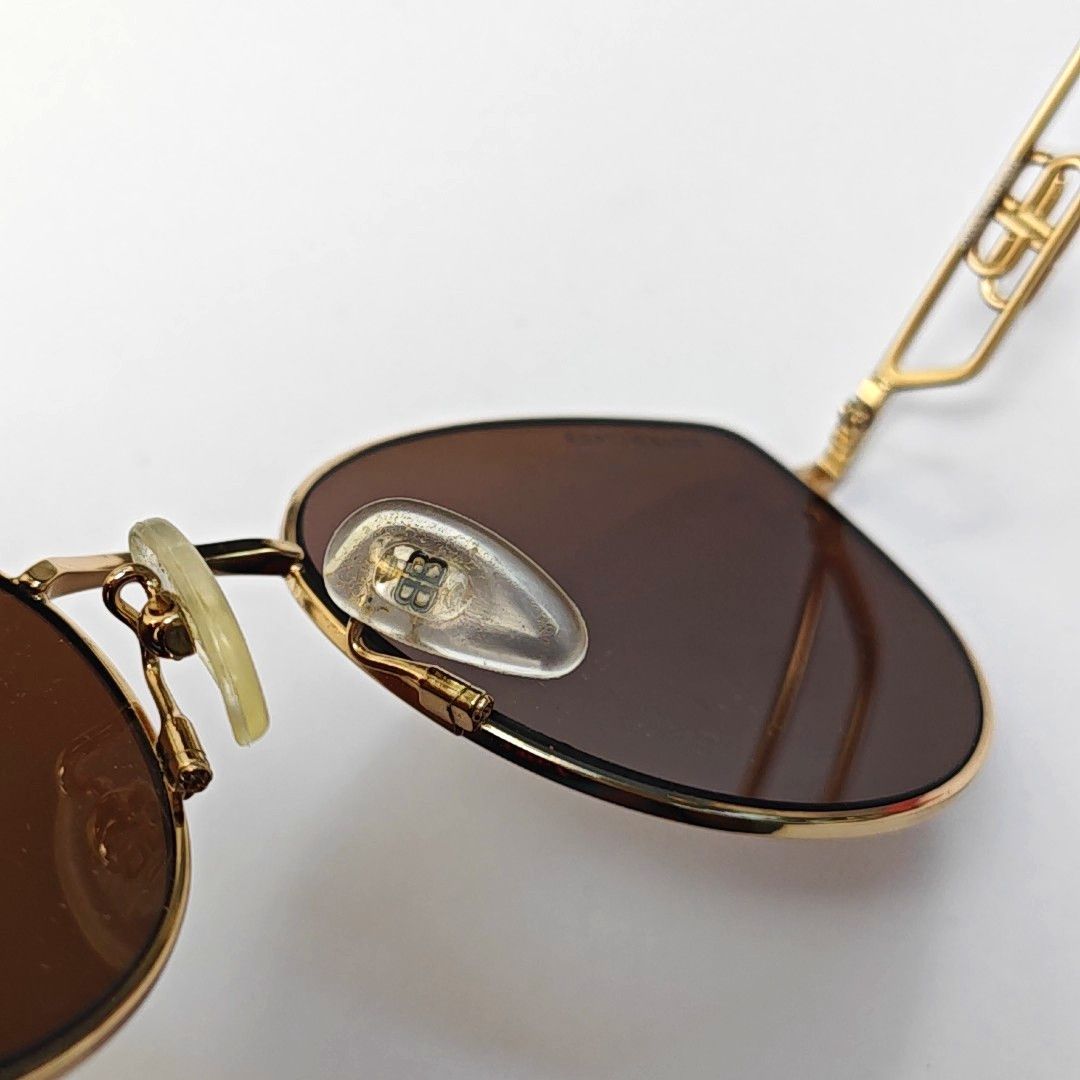 Balenciaga Balenciaga BB Logo Oval Sunglasses One Size Size ONE SIZE - 5 Thumbnail