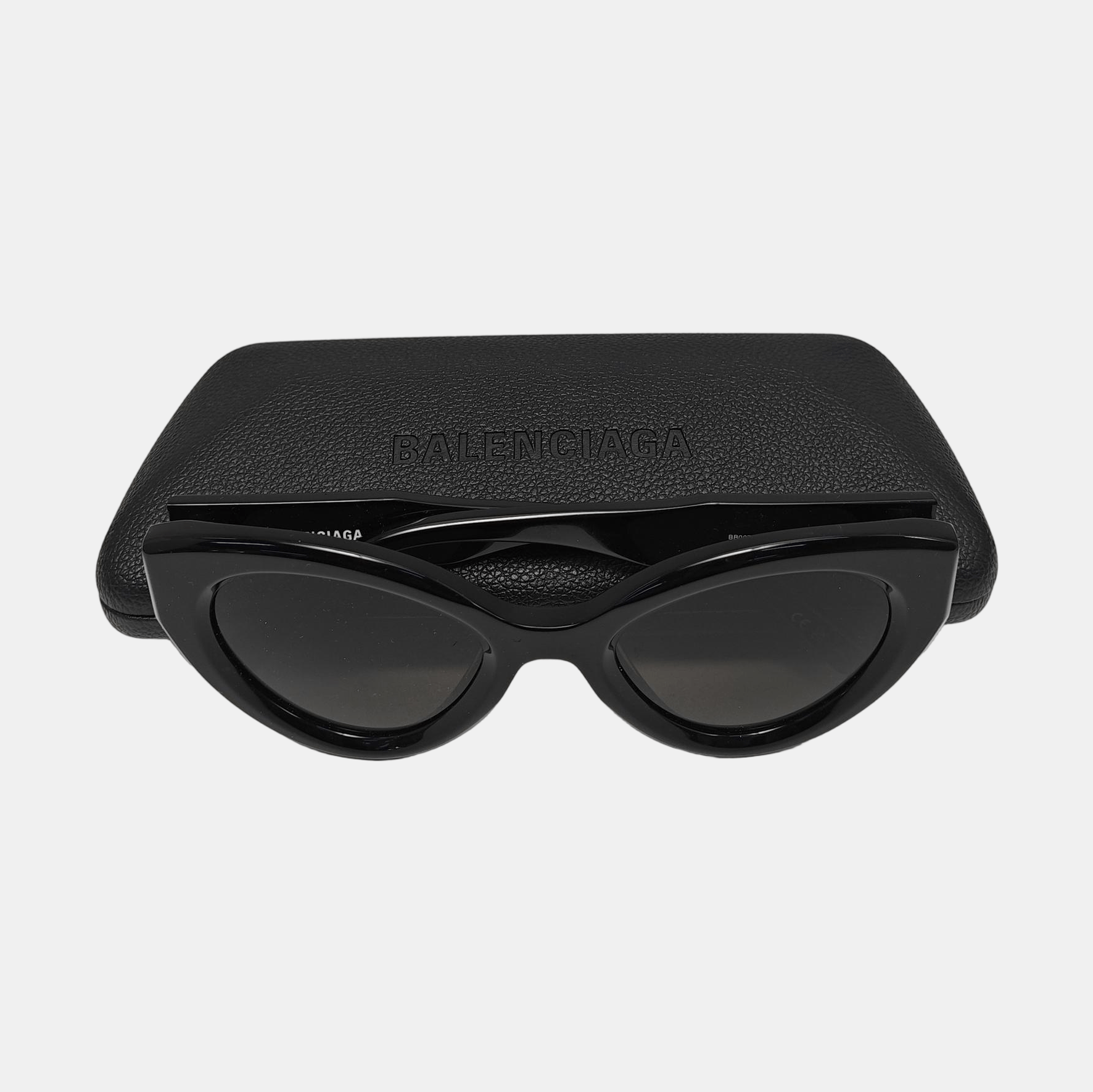 Balenciaga Balenciaga Oval Sunglasses Black Size ONE SIZE - 5 Thumbnail