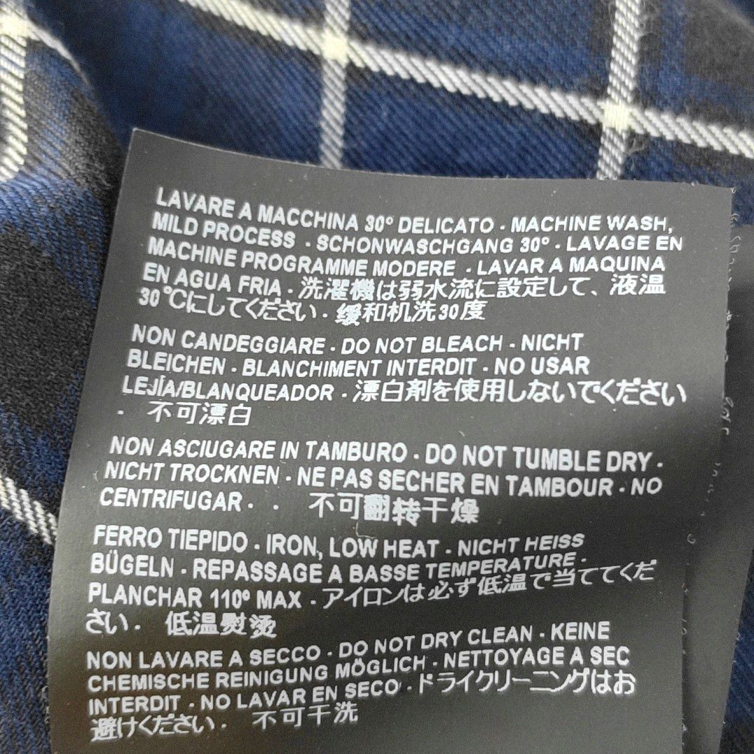 Balenciaga Balenciaga Check Logo Button Up Shirt Size 38 Size S / US 4 / IT 40 - 4 Thumbnail