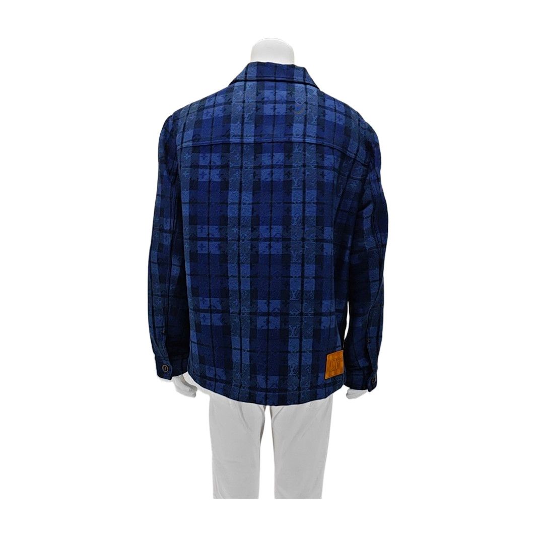 Louis Vuitton Louis Vuitton Monogram Plaid Overshirt XXL Size US XXL / EU 58 / 5 - 2 Thumbnail