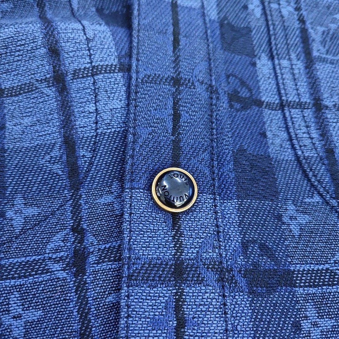 Louis Vuitton Louis Vuitton Monogram Plaid Overshirt XXL Size US XXL / EU 58 / 5 - 5 Thumbnail