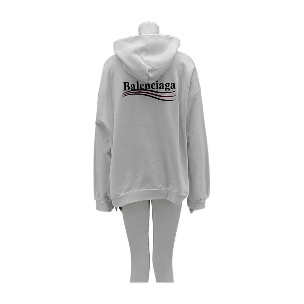 Balenciaga Balenciaga Wave Logo Hoodie Size L Size L / US 10 / IT 46 - 2 Thumbnail