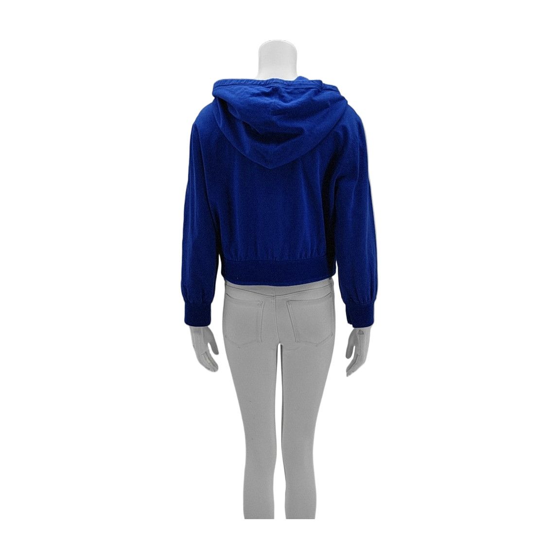 Chanel CHANEL Blue Cotton Blend Zip Hoodie Size L Size L / US 10 / IT 46 - 2 Thumbnail