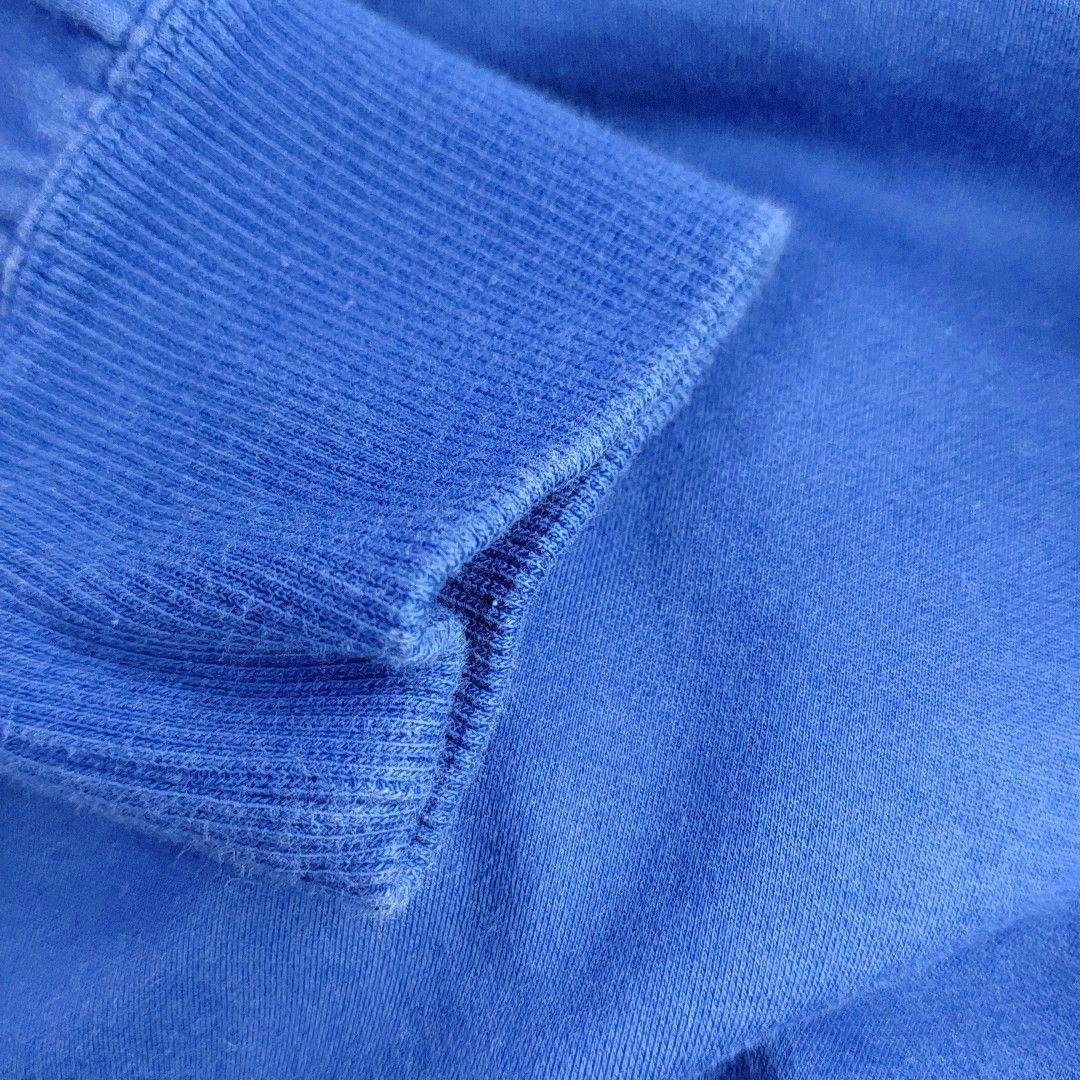 Chanel CHANEL Blue Cotton Blend Zip Hoodie Size L Size L / US 10 / IT 46 - 9 Thumbnail