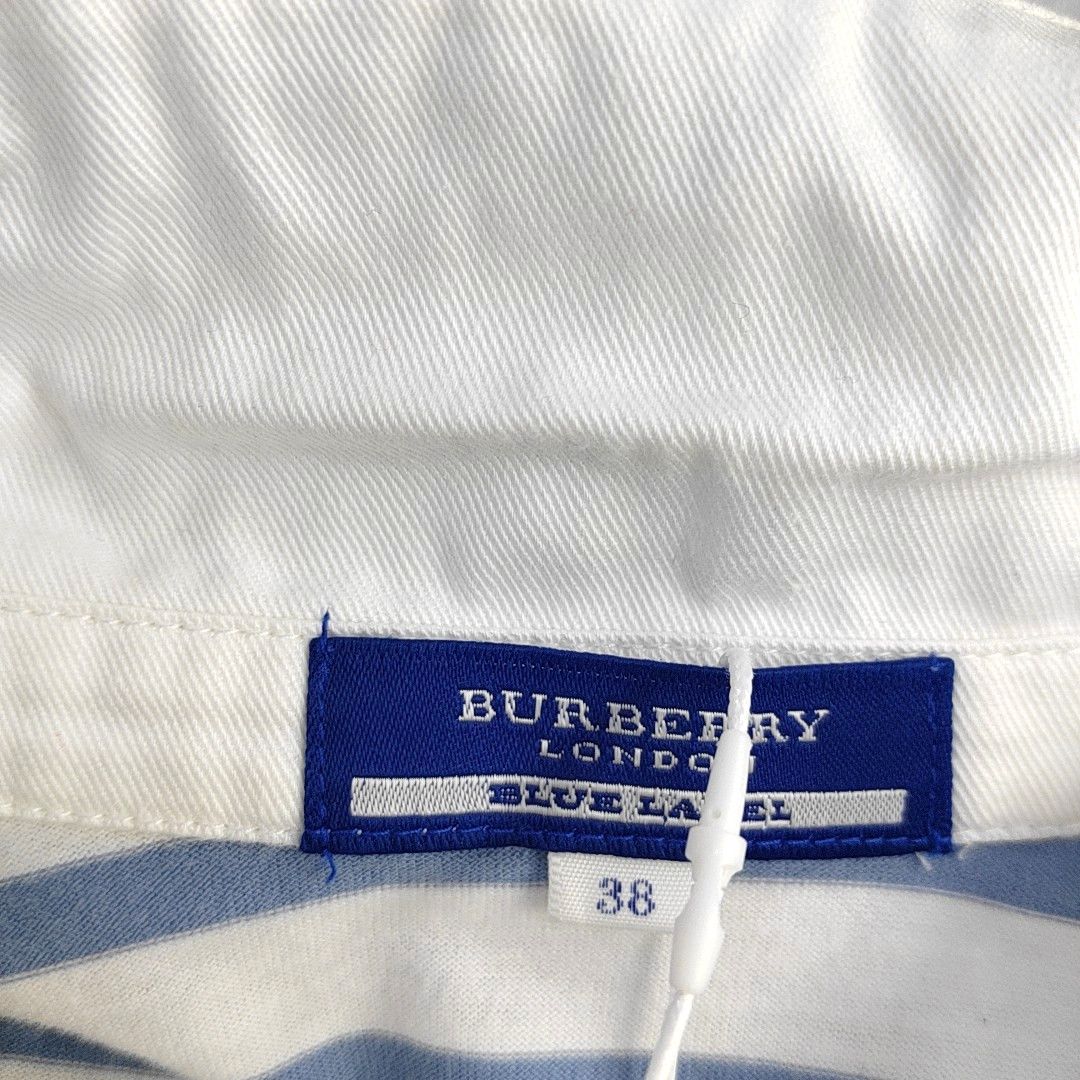 Burberry Burberry Blue Label Striped Polo Shirt Size 38 Size S / US 4 / IT 40 - 5 Thumbnail