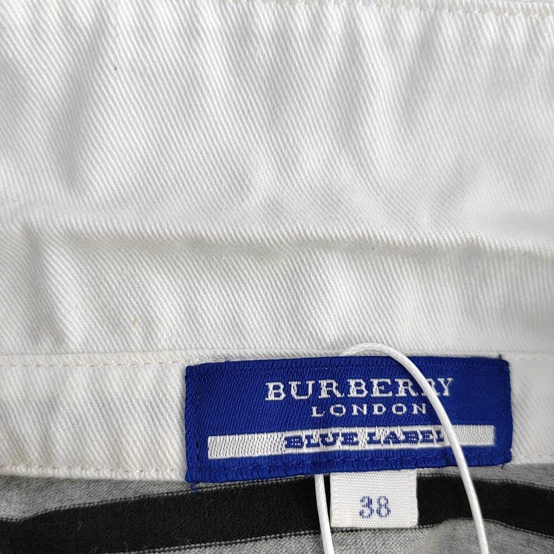 Burberry Burberry Blue Label Striped Lace-up T-Shirt Size 38 Size M / US 6-8 / IT 42-44 - 5 Thumbnail
