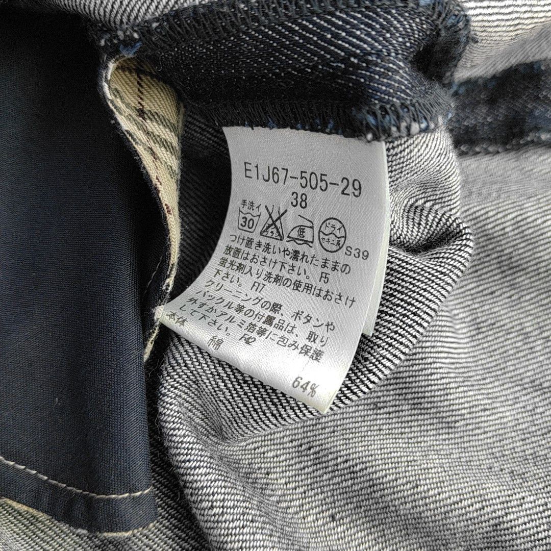 Burberry Burberry Blue Label Denim Mini Dress Size 38 Size XS / US 0-2 / IT 36-38 - 5 Thumbnail