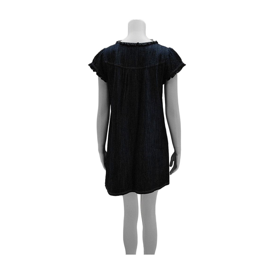 Burberry Burberry Blue Label Denim Mini Dress Size 38 Size XS / US 0-2 / IT 36-38 - 2 Thumbnail