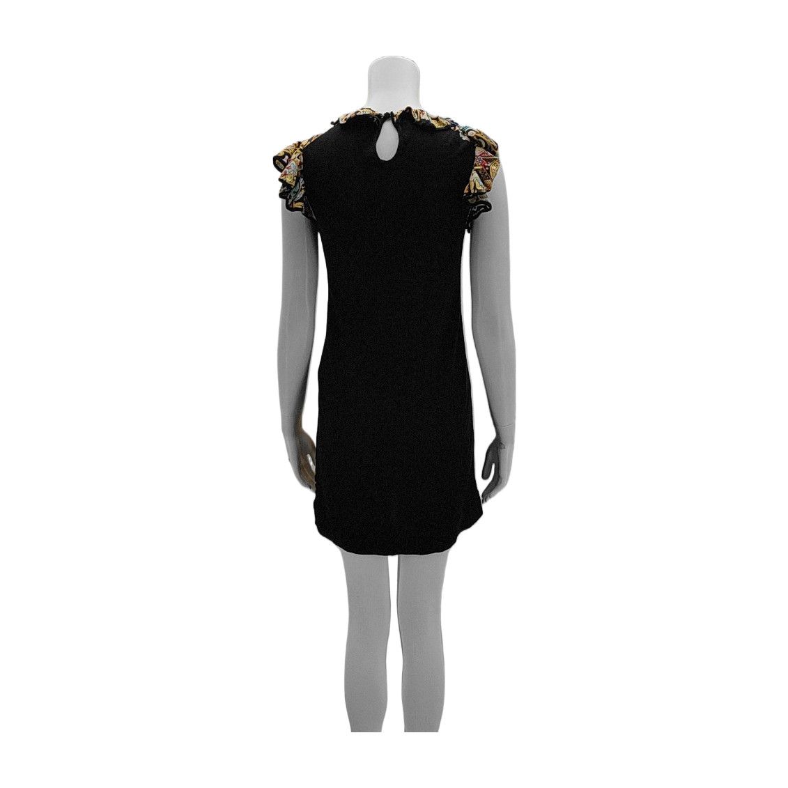 Louis Vuitton Louis Vuitton Patterned Wool Blend Mini Dress S Size S / US 4 / IT 40 - 2 Thumbnail