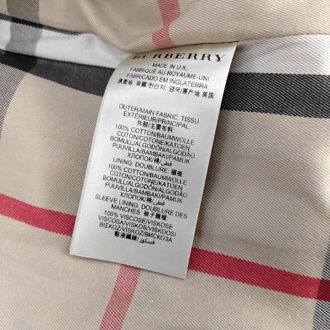Burberry Burberry Cotton Trench Coat UK 6 Size XS / US 0-2 / IT 36-38 - 3 Thumbnail