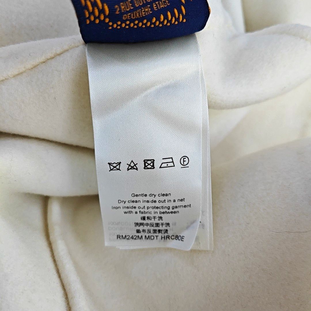 Louis Vuitton Louis Vuitton Embroidered Fringe Wool Coat Size S Size S / US 4 / IT 40 - 4 Thumbnail