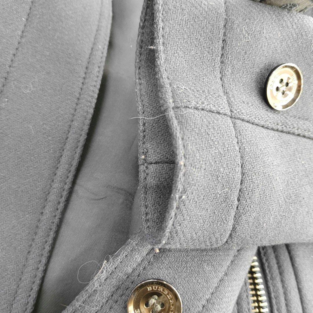 Burberry Burberry Brit Wool Blend Coat Navy Size XS Size XS / US 0-2 / IT 36-38 - 6 Thumbnail