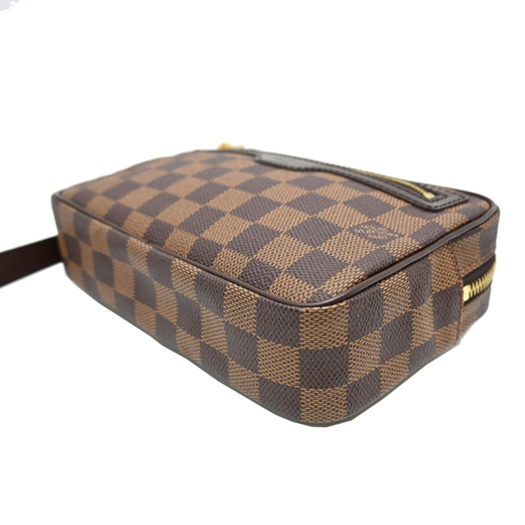 Louis Vuitton Louis Vuitton Pochette Billet Macao Women's/Men's Shoulder Bag N61739 (Discontinued) Damier Brown Size ONE SIZE - 3 Thumbnail