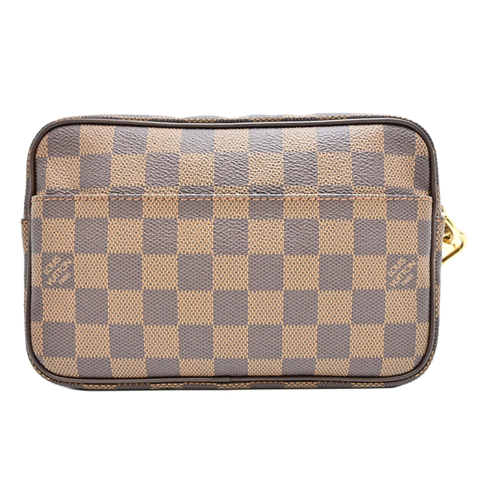 Louis Vuitton Louis Vuitton Pochette Billet Macao Women's/Men's Shoulder Bag N61739 (Discontinued) Damier Brown Size ONE SIZE - 2 Thumbnail
