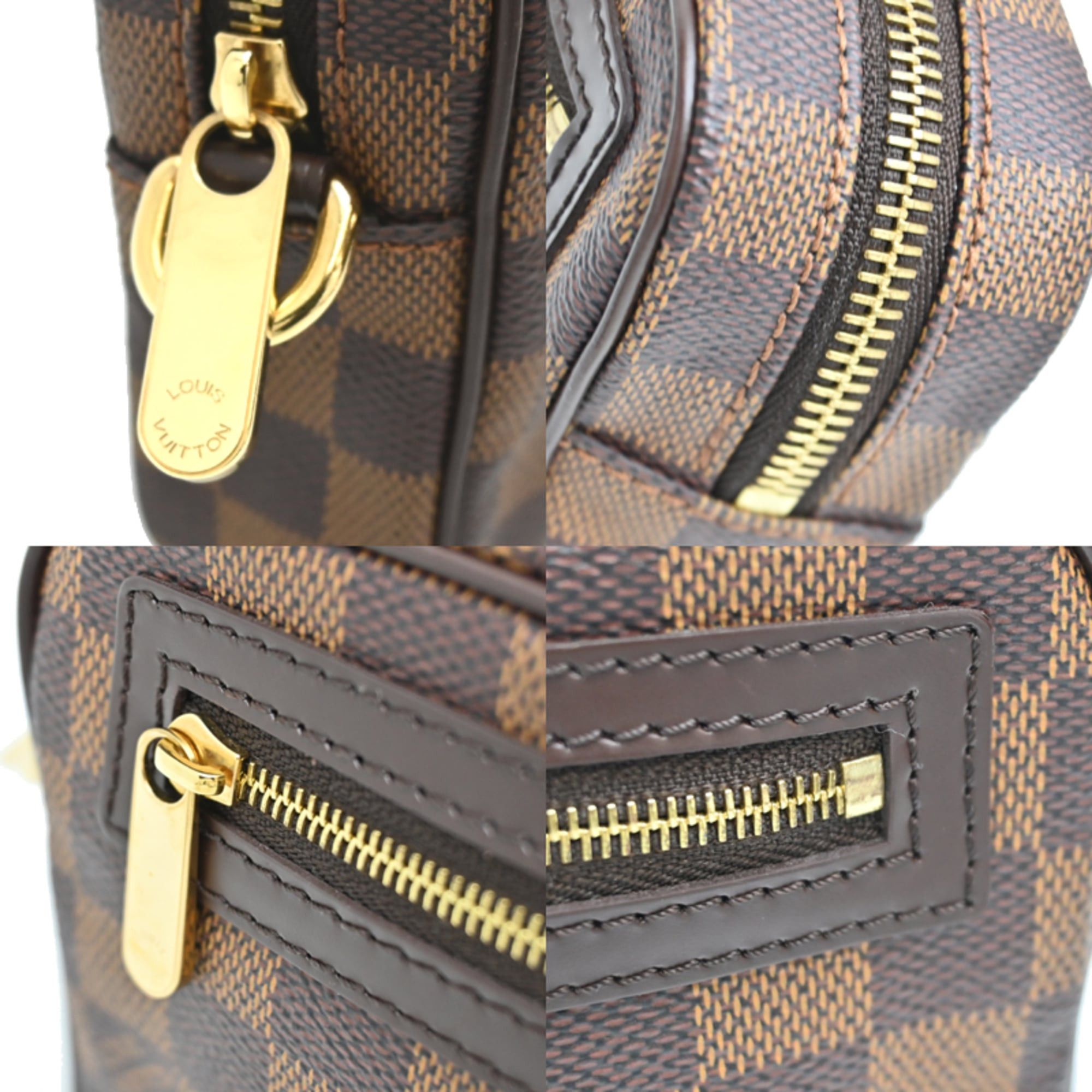 Louis Vuitton Louis Vuitton Pochette Billet Macao Women's/Men's Shoulder Bag N61739 (Discontinued) Damier Brown Size ONE SIZE - 6 Thumbnail