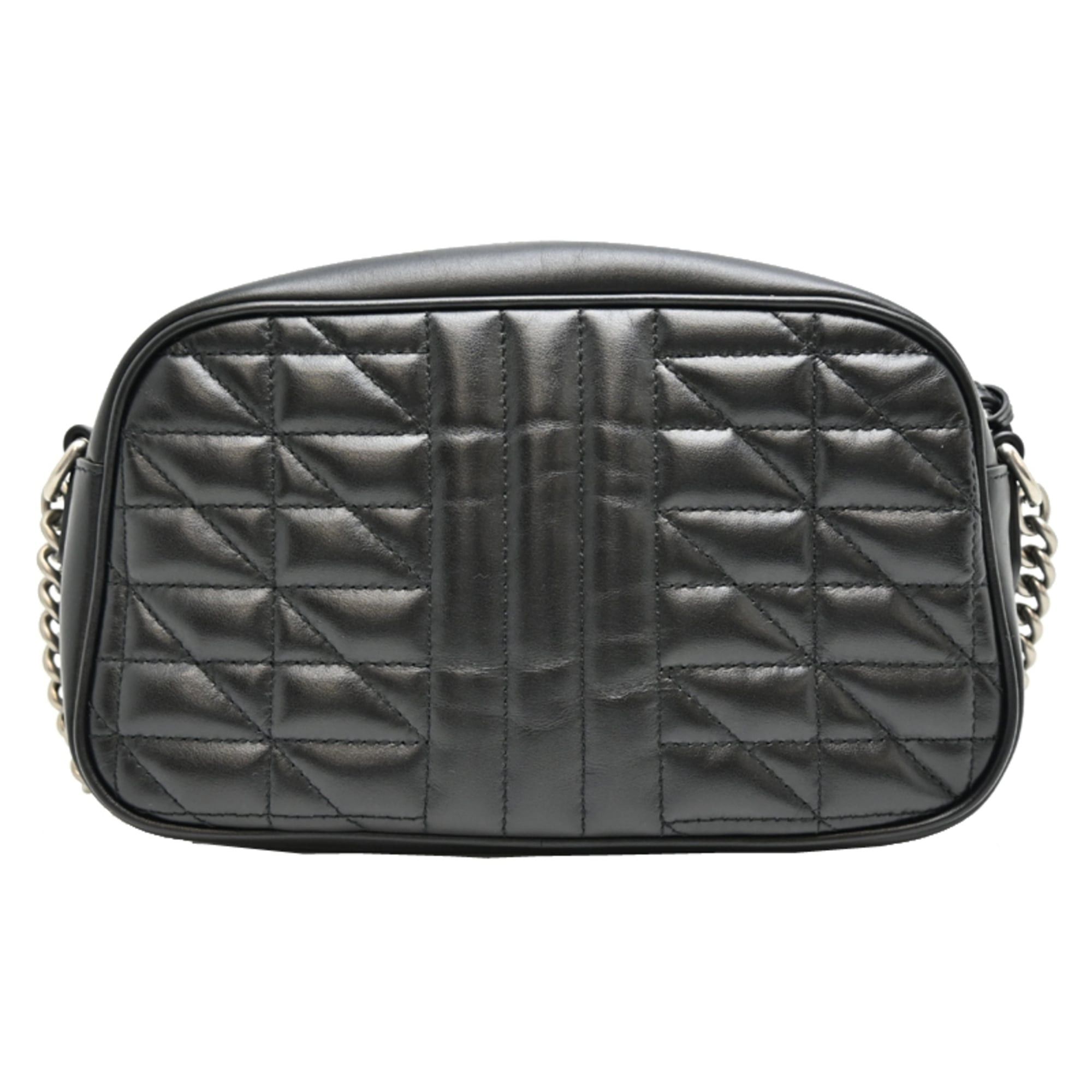 Gucci Gucci GG Marmont Shoulder Bag for Women, Leather, Black, 447632 Size ONE SIZE - 2 Thumbnail