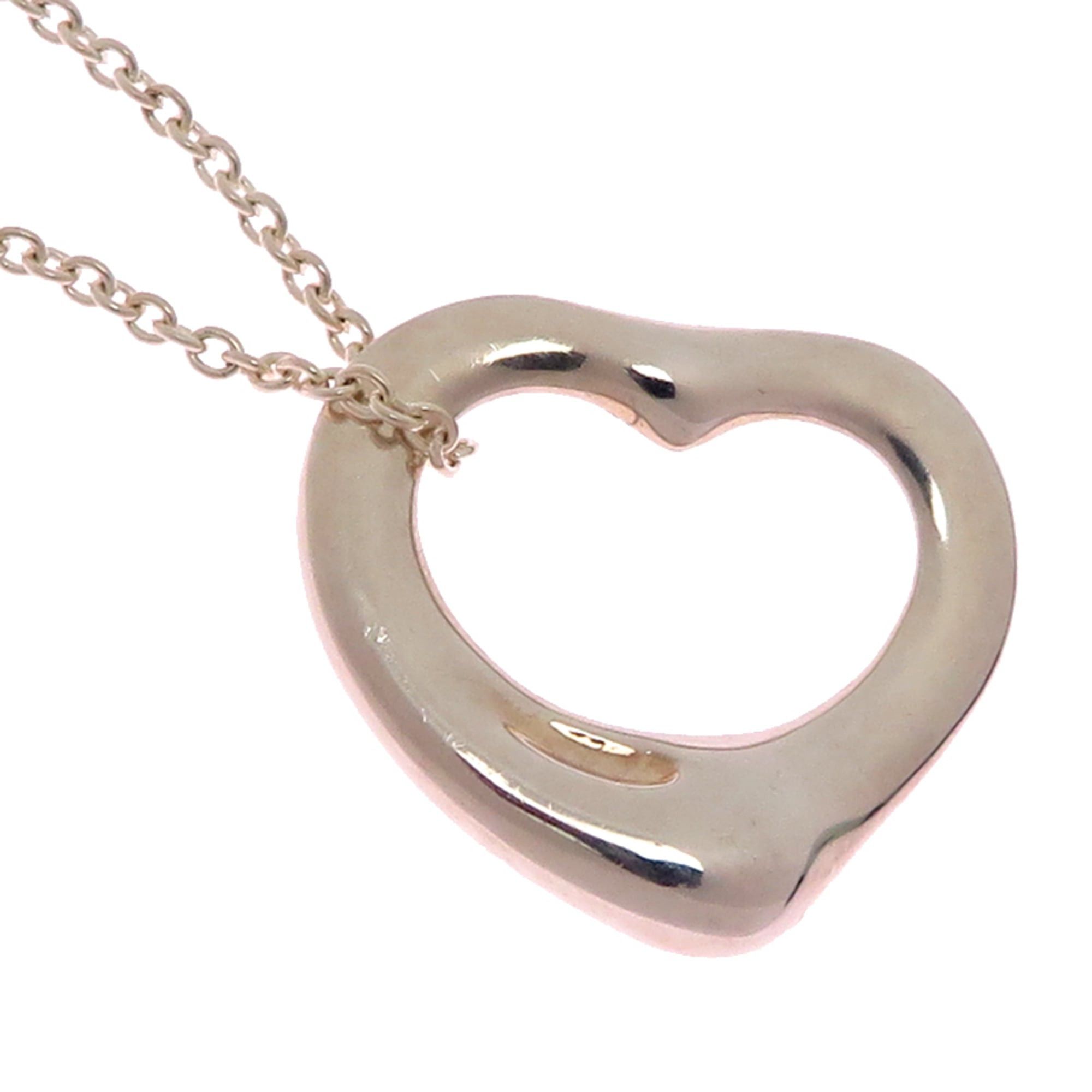 Tiffany & Co. Tiffany & Co. Open Heart Women's Necklace, Sterling Silver 925 Size ONE SIZE - 3 Thumbnail