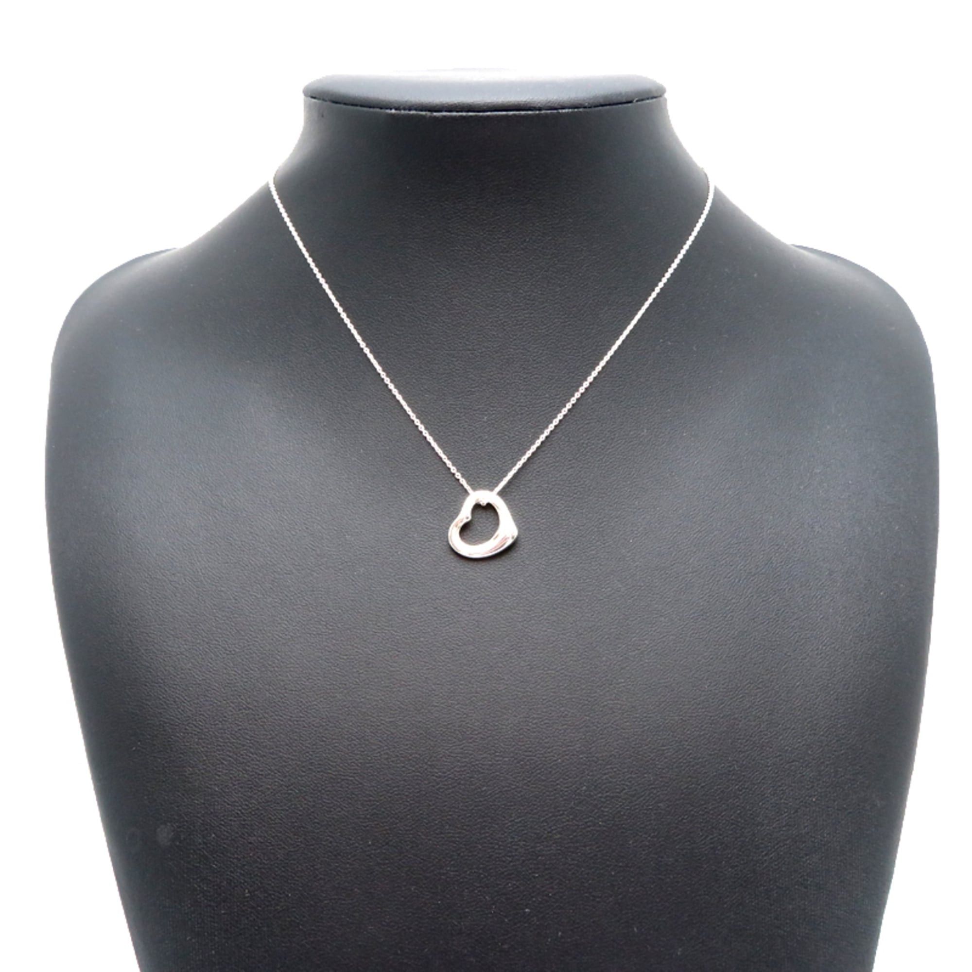 Tiffany & Co. Tiffany & Co. Open Heart Women's Necklace, Sterling Silver 925 Size ONE SIZE - 7 Thumbnail