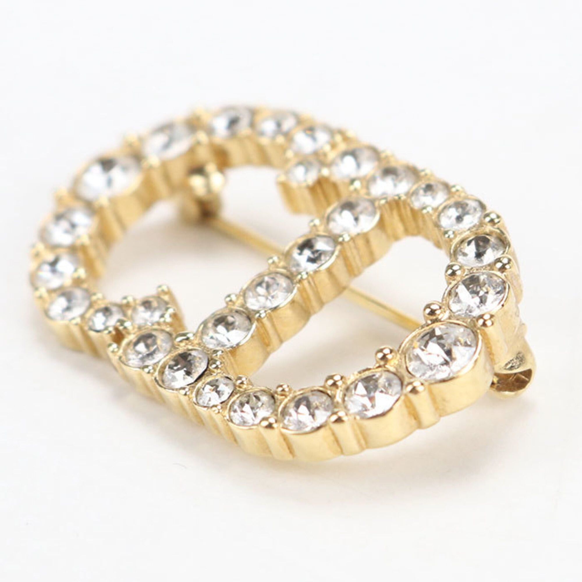 Dior Christian Dior DIOR Dior Brooch V0362CDLCY_D301 Claire D Lune Women's Gold Size ONE SIZE - 4 Thumbnail