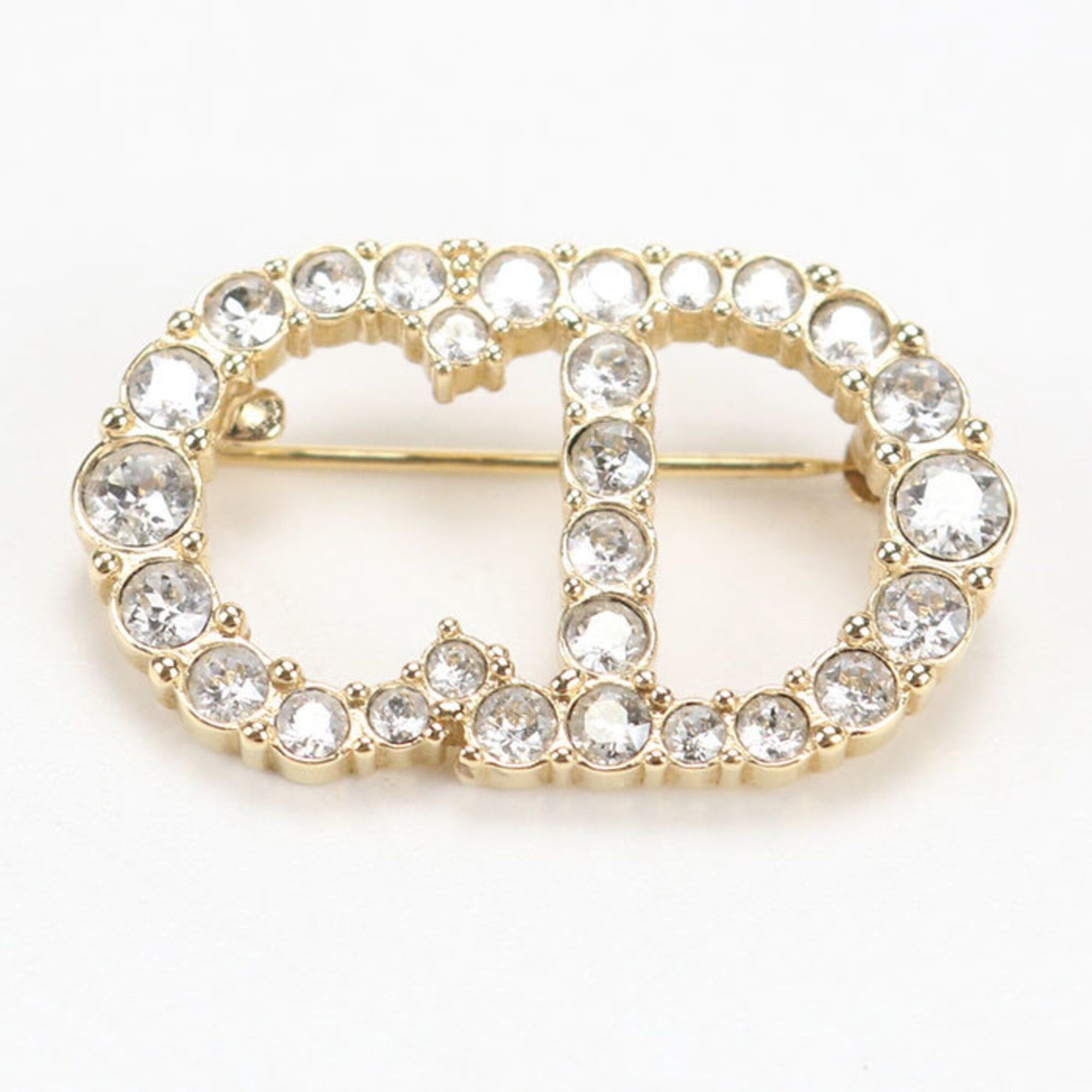 Dior Christian Dior DIOR Dior Brooch V0362CDLCY_D301 Claire D Lune Women's Gold Size ONE SIZE - 2 Thumbnail