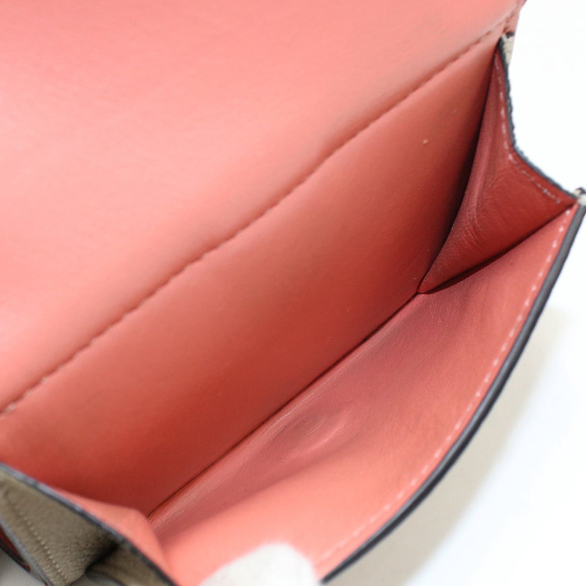 Loewe LOEWE Trifold Wallet for Women, Beige Size ONE SIZE - 8 Thumbnail