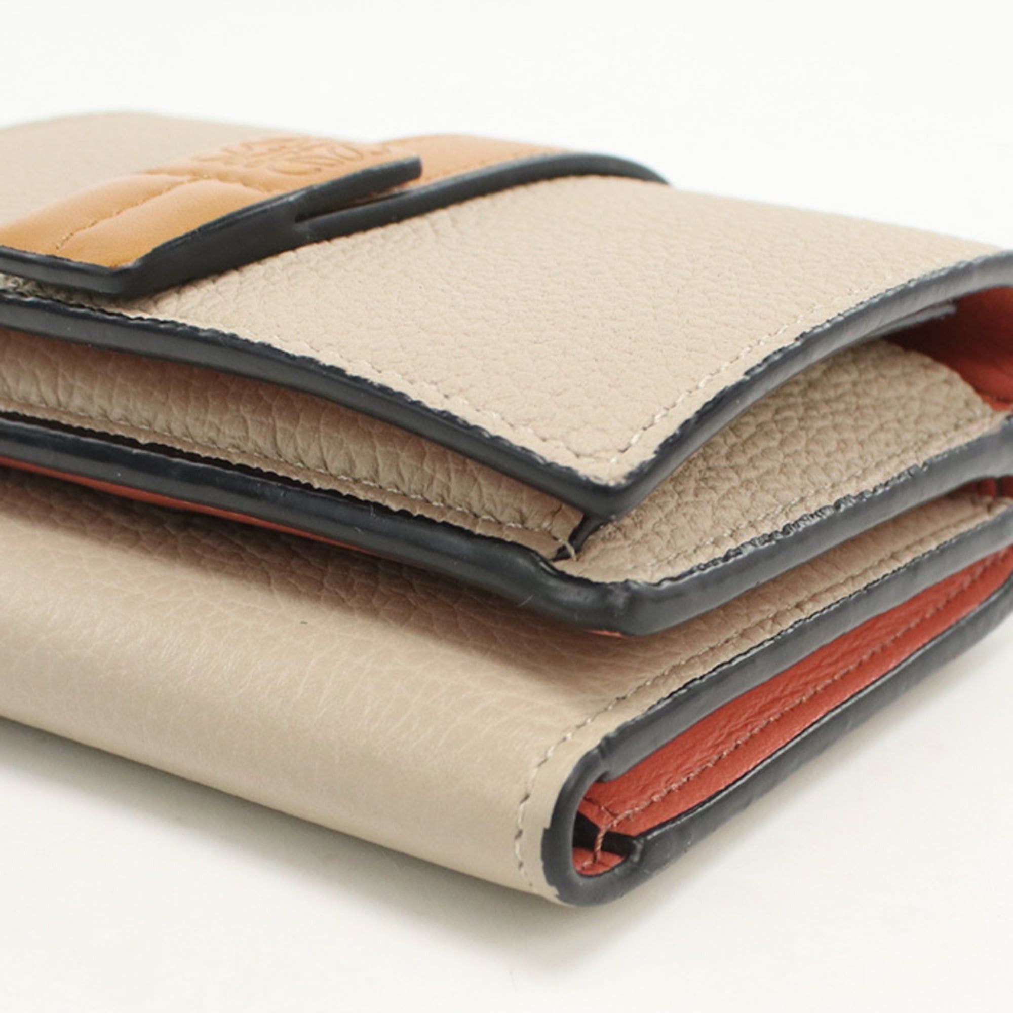 Loewe LOEWE Trifold Wallet for Women, Beige Size ONE SIZE - 7 Thumbnail