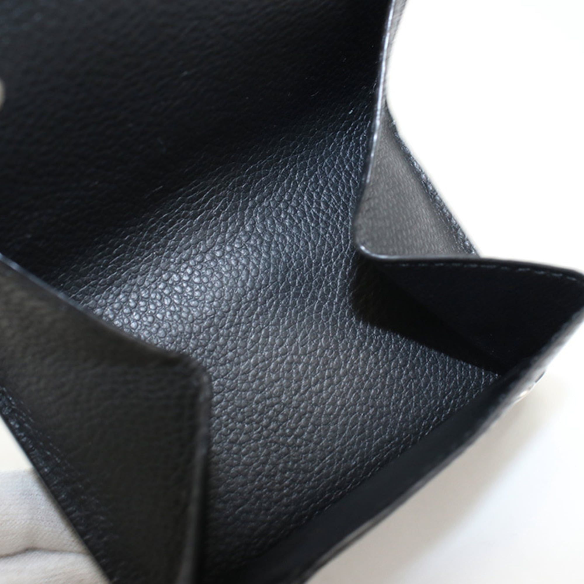 Saint Laurent Paris SAINT LAURENT Tri-fold Wallet 669959 Origami Tiny YSL Logo Women's Black Size ONE SIZE - 5 Thumbnail