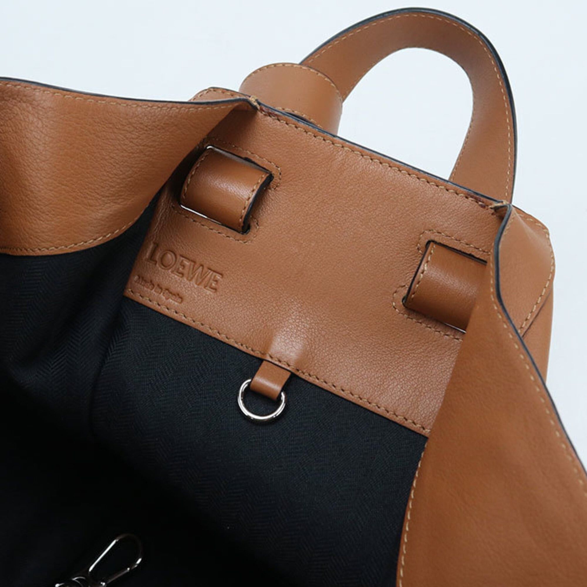 Loewe Loewe handbag, medium size, 2-way, Hammock, women's, brown. Size ONE SIZE - 4 Thumbnail