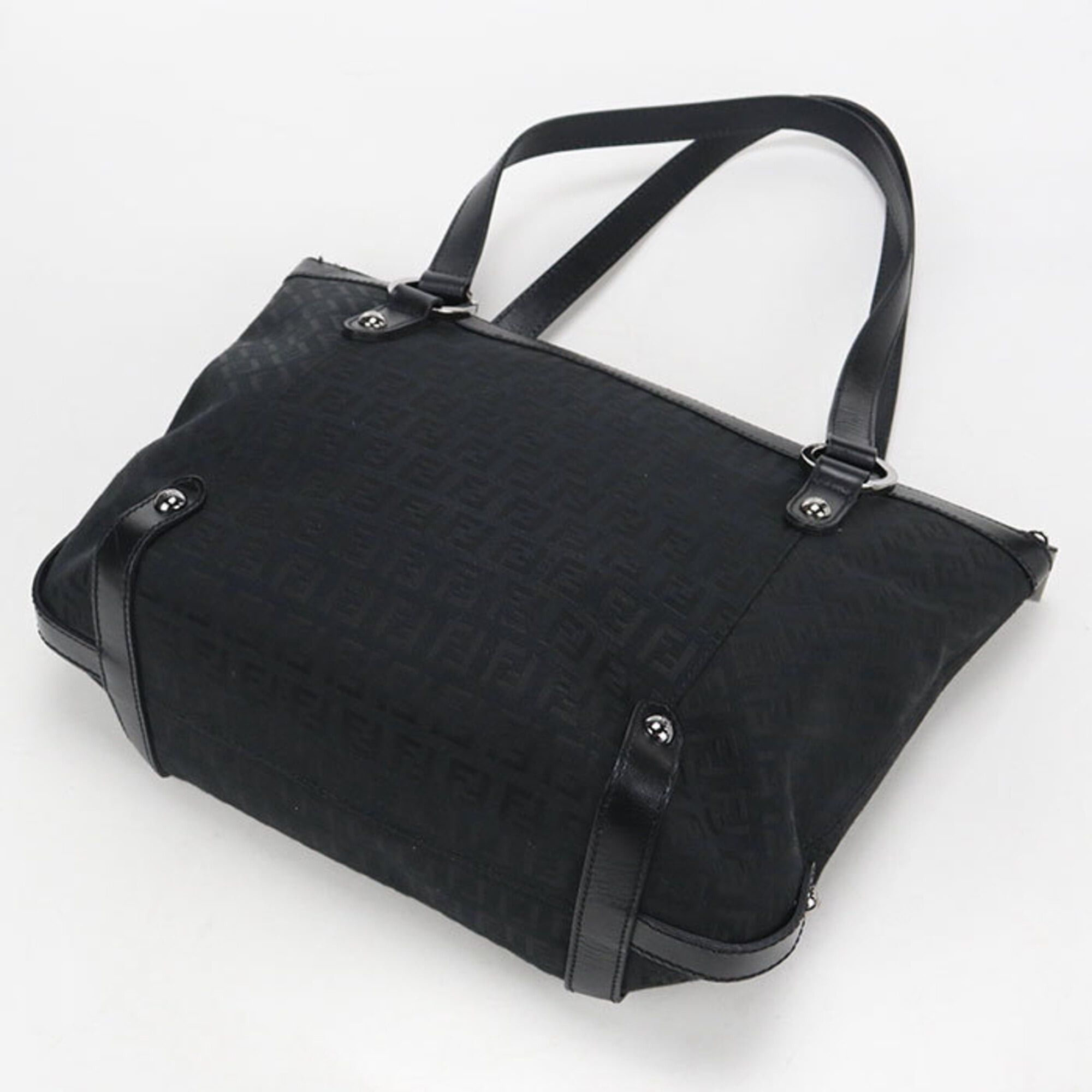 Fendi FENDI tote bag 8BH196 Zucchino, women's, black Size ONE SIZE - 2 Thumbnail