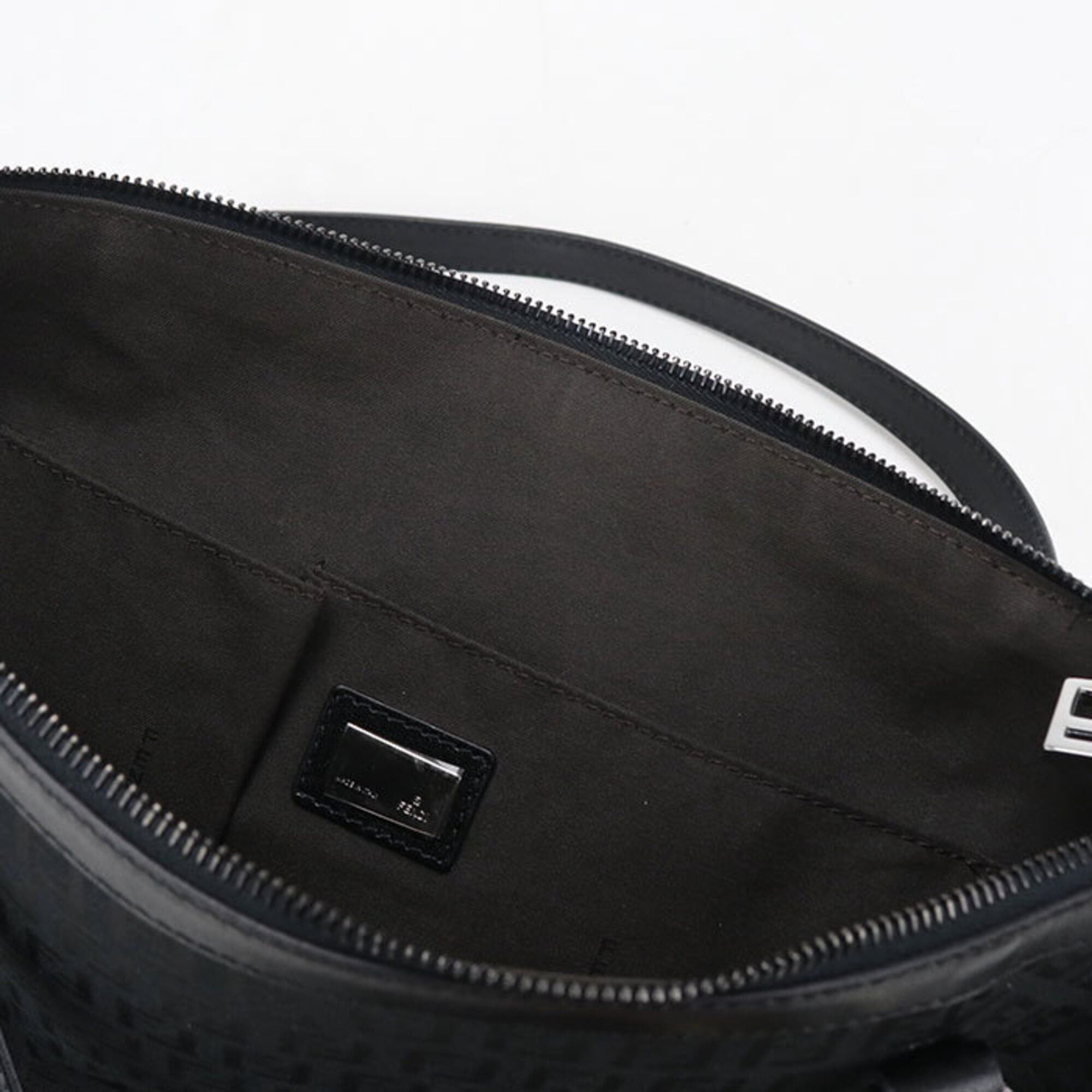 Fendi FENDI tote bag 8BH196 Zucchino, women's, black Size ONE SIZE - 5 Thumbnail