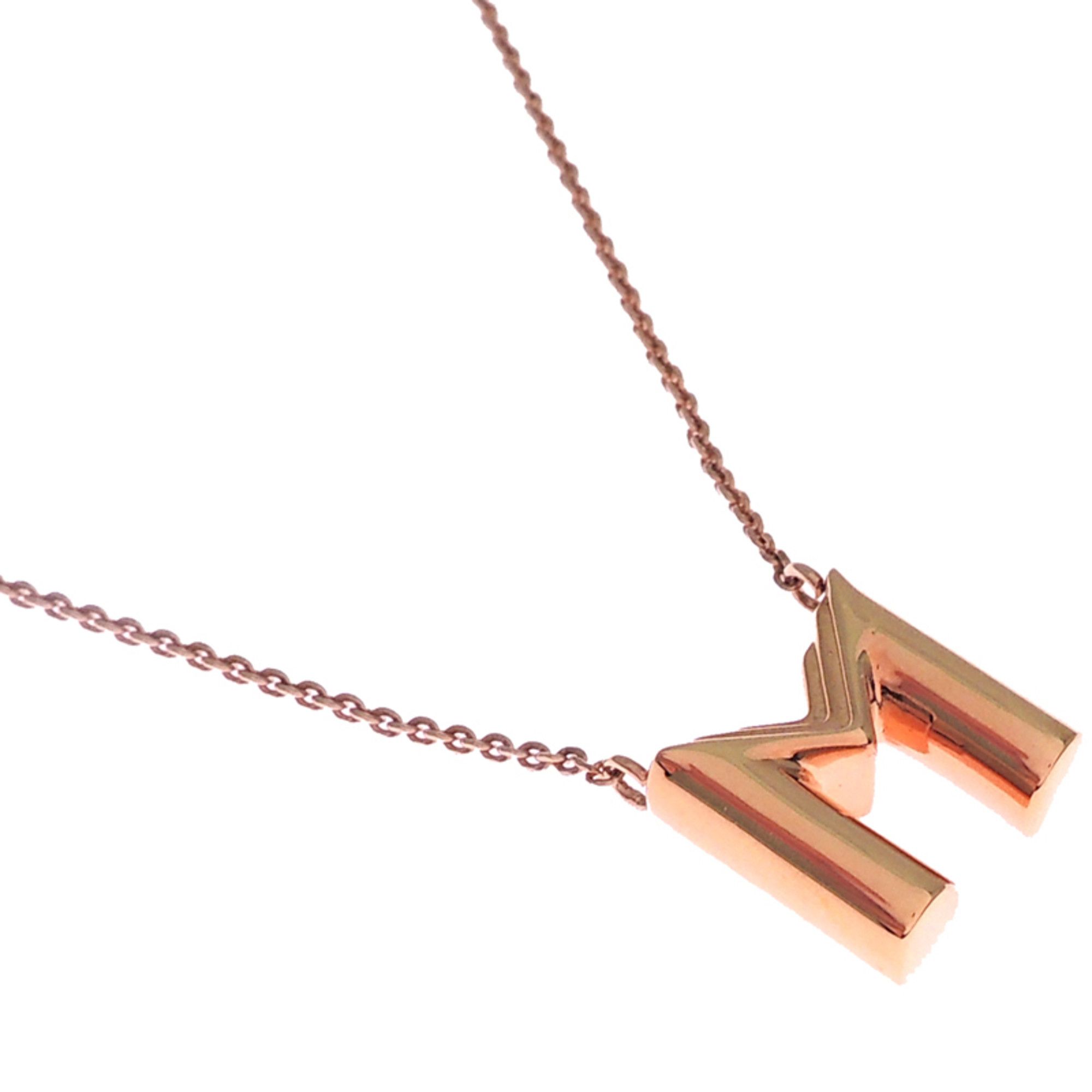 Louis Vuitton Louis Vuitton LV&Me Initials Women's Necklace M61068 GP Gold Tone Size ONE SIZE - 3 Thumbnail