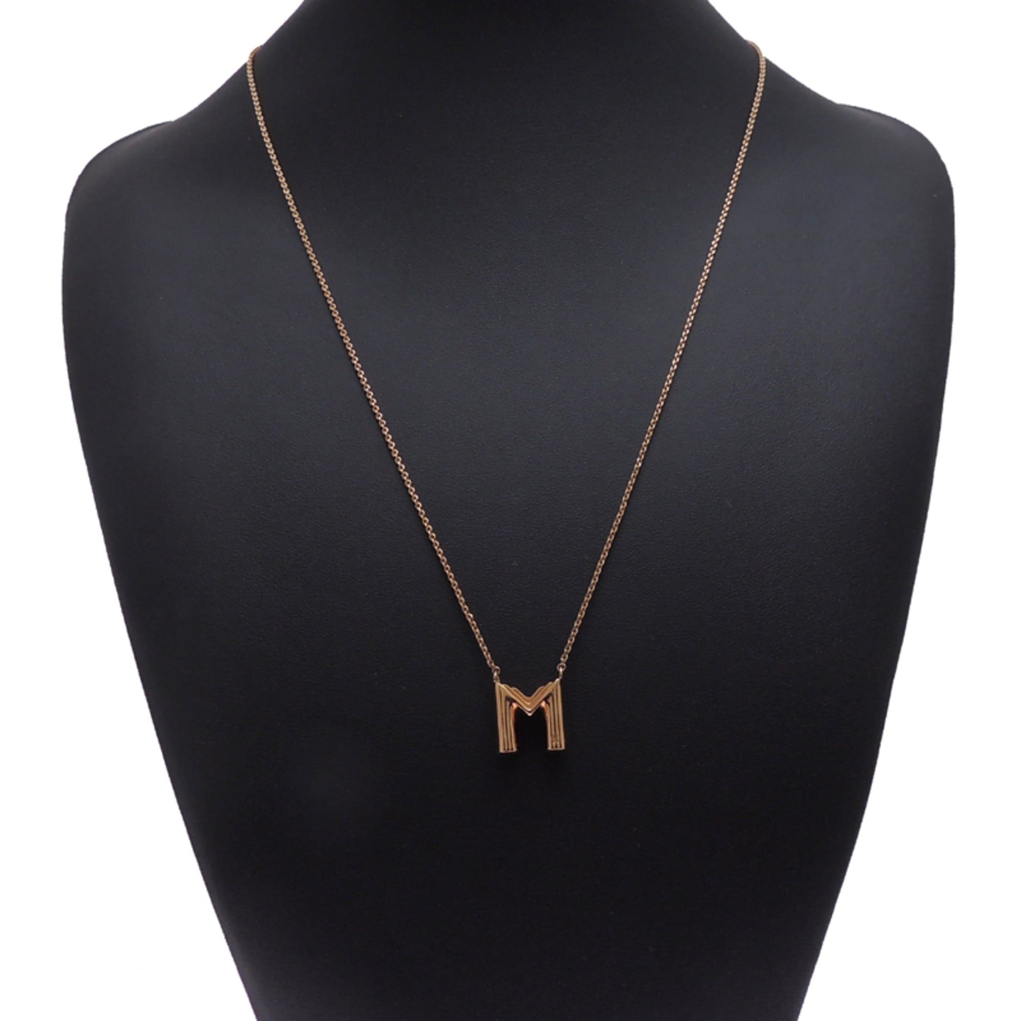 Louis Vuitton Louis Vuitton LV&Me Initials Women's Necklace M61068 GP Gold Tone Size ONE SIZE - 8 Thumbnail