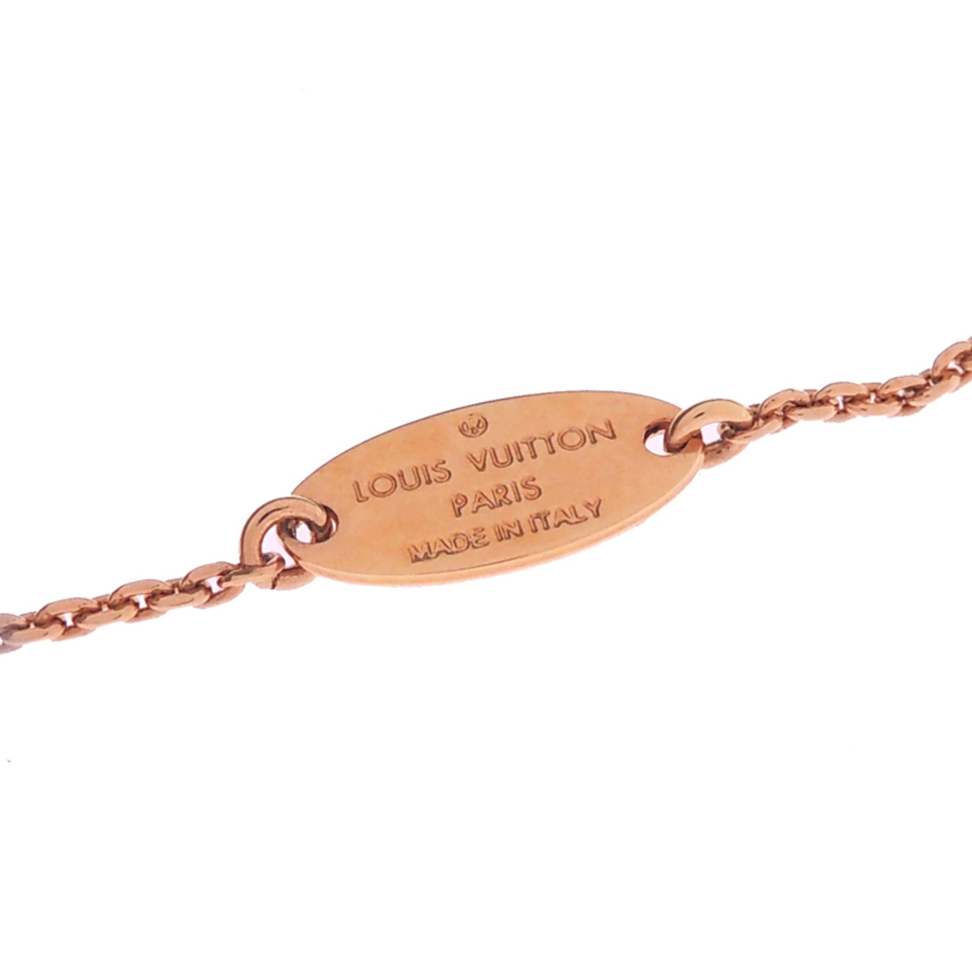 Louis Vuitton Louis Vuitton LV&Me Initials Women's Necklace M61068 GP Gold Tone Size ONE SIZE - 4 Thumbnail