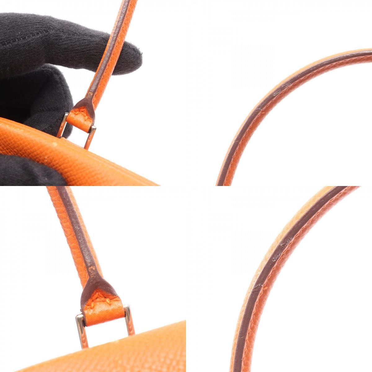 Hermes Hermes Hermes Mini Plume20 Calf Handbag Leather Handbag H DUTY FREE for USA Size ONE SIZE - 10 Thumbnail