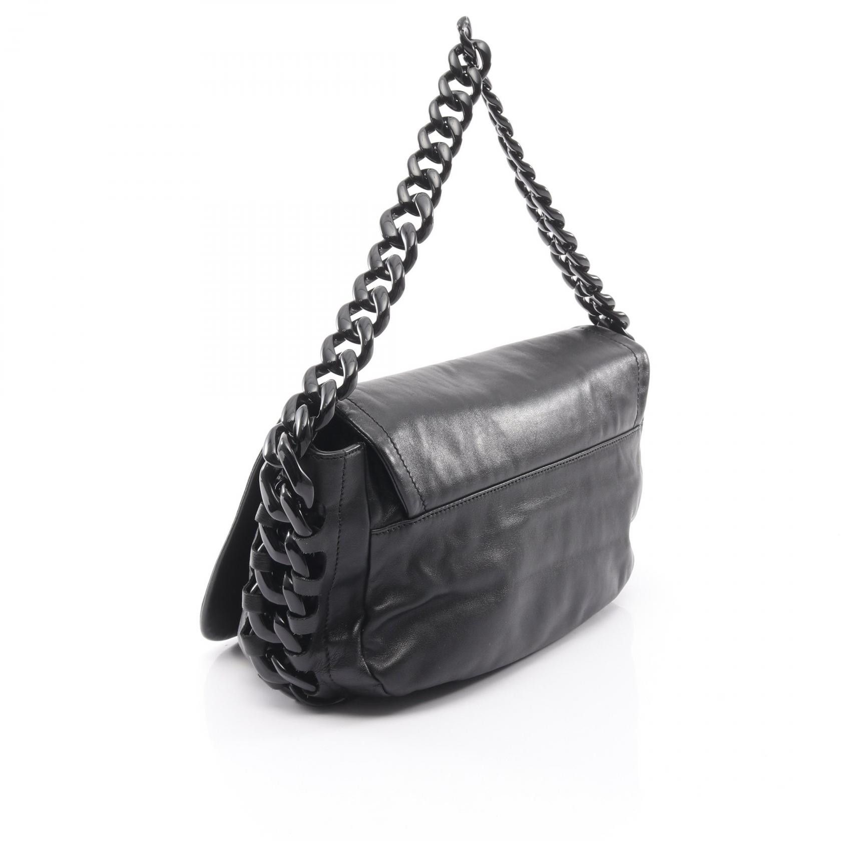 Chanel Chanel Chanel Coco Mark Lambskin Shoulder Bag Leather Shoulder Bag DUTY FREE for USA Size ONE SIZE - 2 Thumbnail