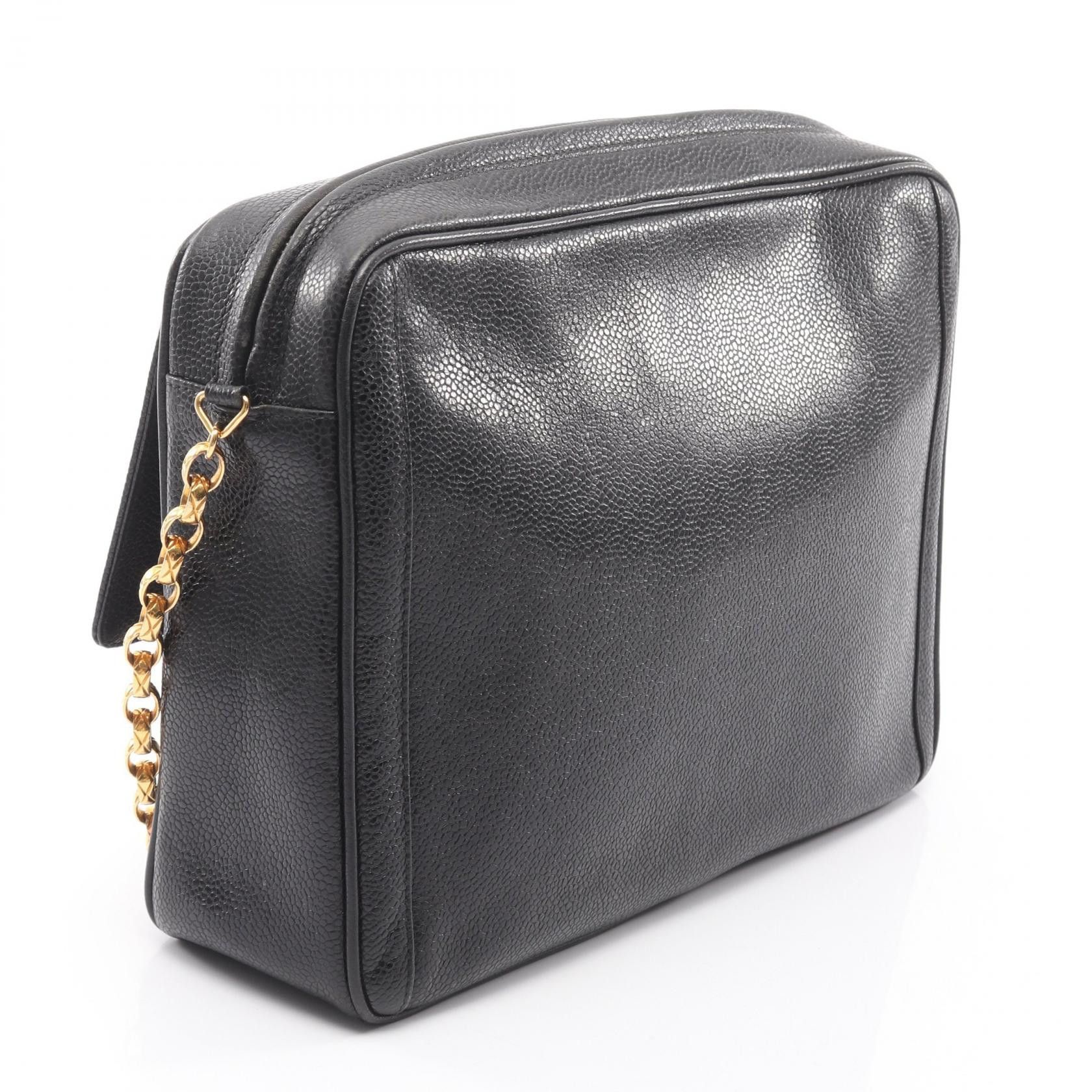 Chanel Chanel Chanel Coco Mark Calf Shoulder Bag Leather Shoulder Bag DUTY FREE for USA Size ONE SIZE - 2 Thumbnail