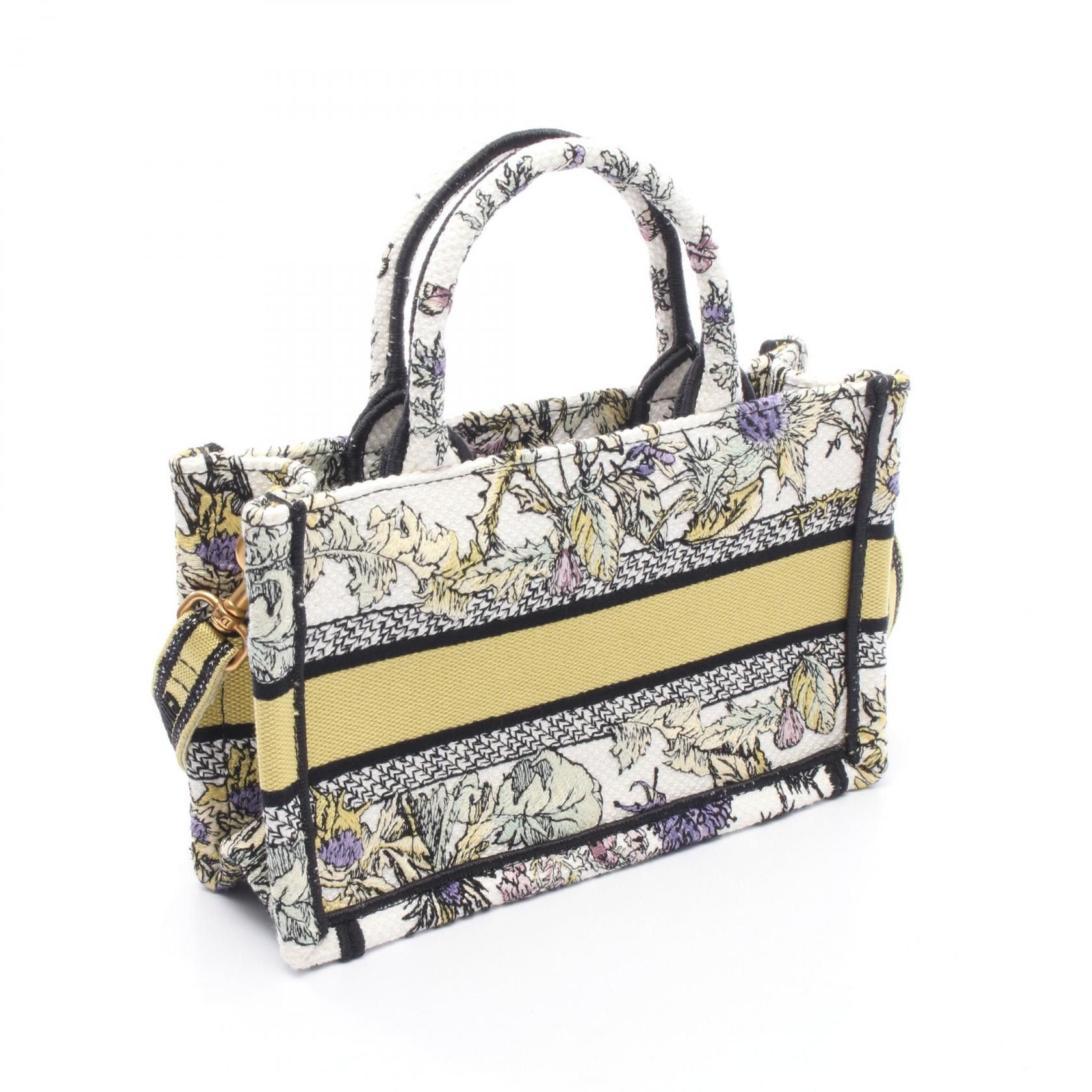 Dior Dior Dior BOOK TOTE Canvas Handbag Textile Handbag DUTY FREE for USA Size ONE SIZE - 2 Thumbnail