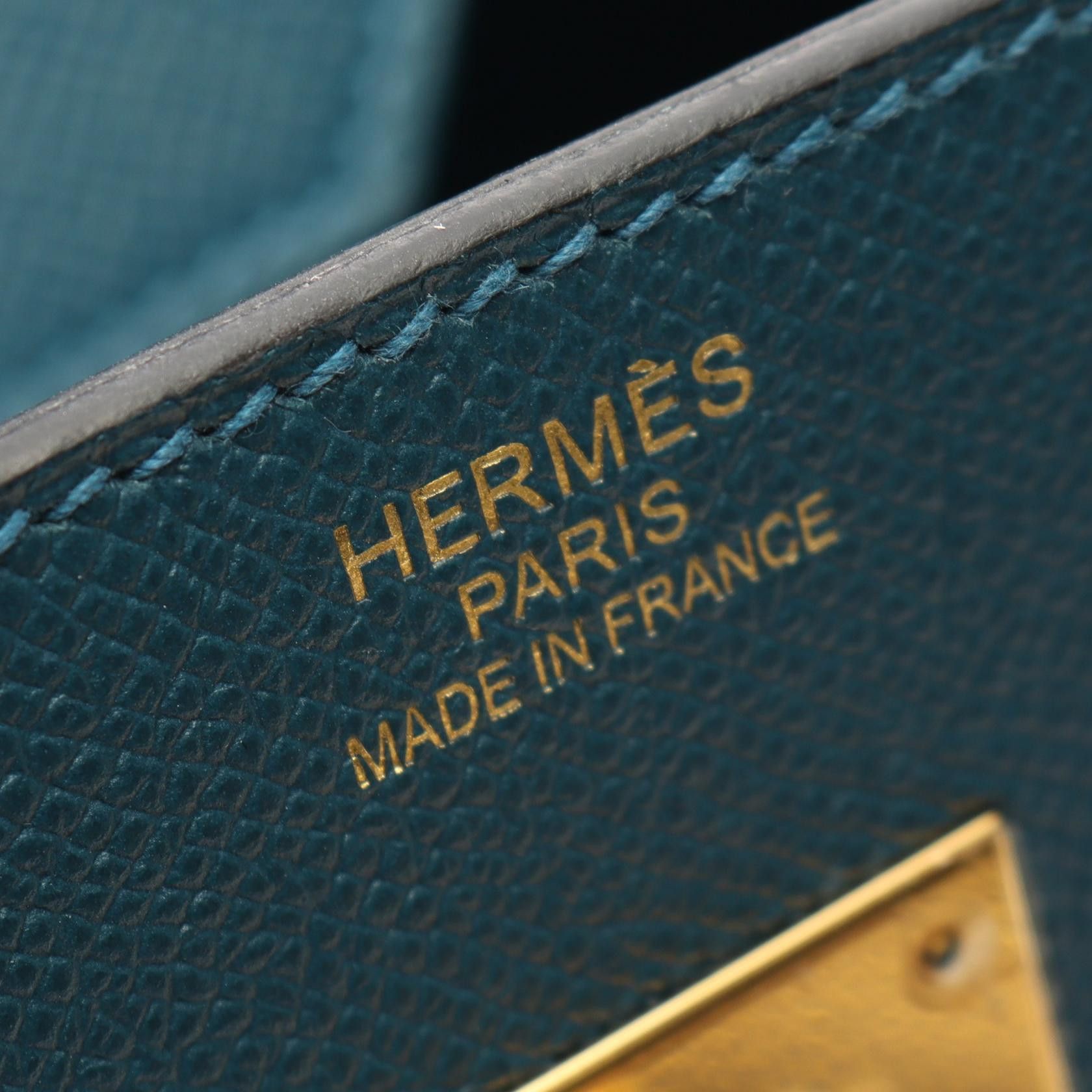Hermes Hermes Hermes Birkin35 Voe Epsom Handbag Leather Handbag T DUTY FREE for USA Size ONE SIZE - 4 Thumbnail