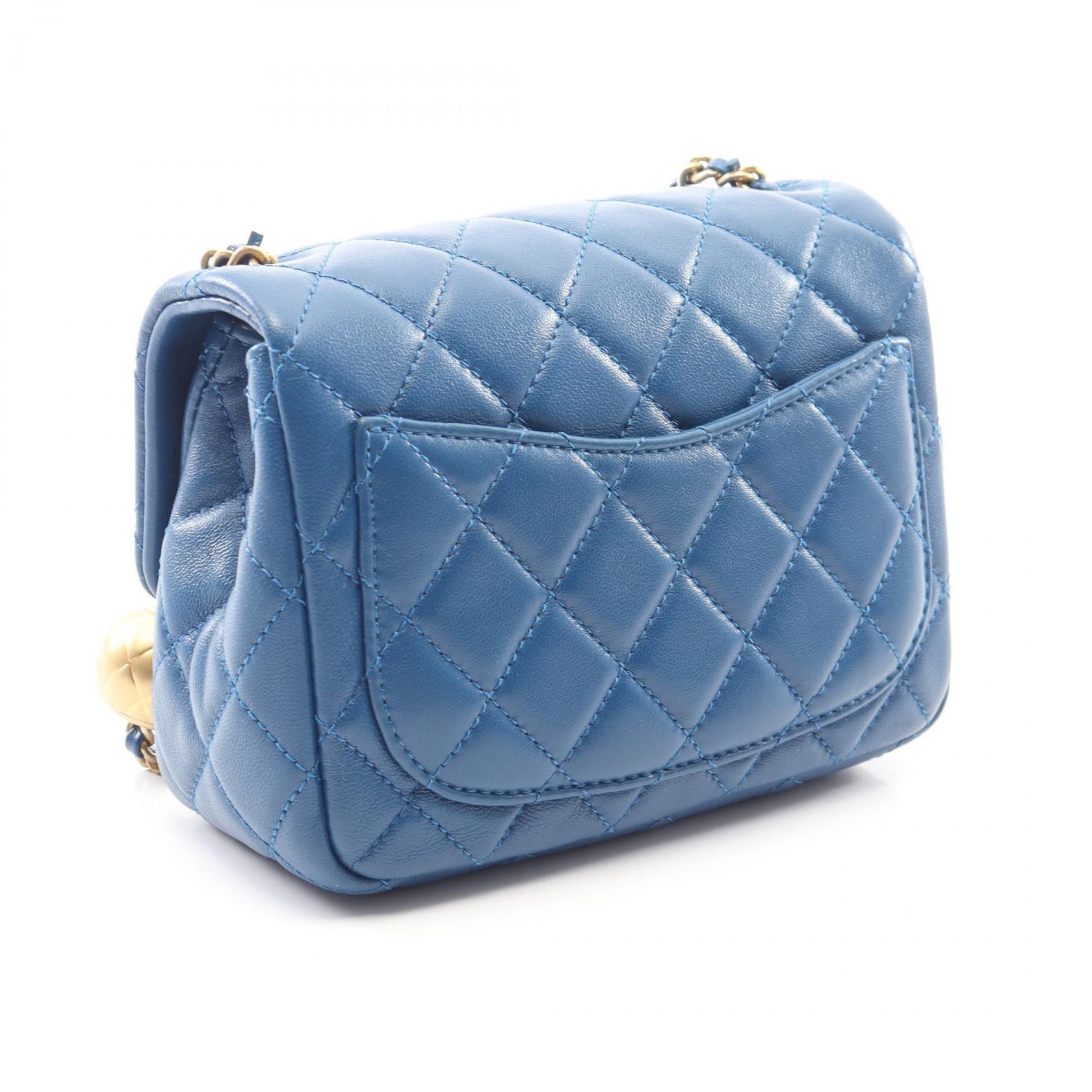 Chanel Chanel Chanel Matelasse Lambskin Shoulder Bag Leather Shoulder Bag DUTY FREE for USA Size ONE SIZE - 2 Thumbnail