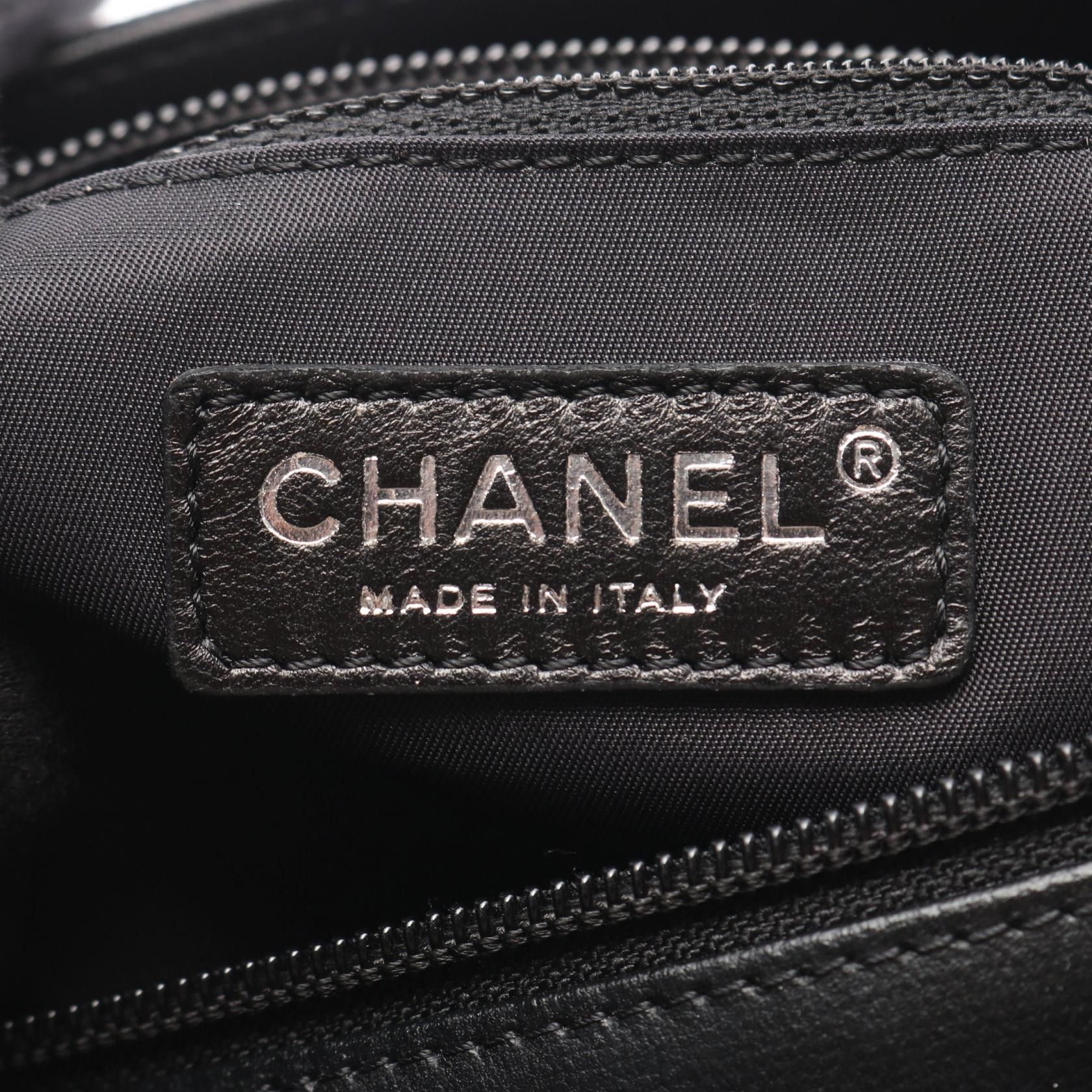 Chanel Chanel CHANEL Paris Biarritz PVC Coated Canvas Leather Tote Bag Plastic / Synthetic Tote Bag A34208 DUTY FREE for USA Size ONE SIZE - 4 Thumbnail
