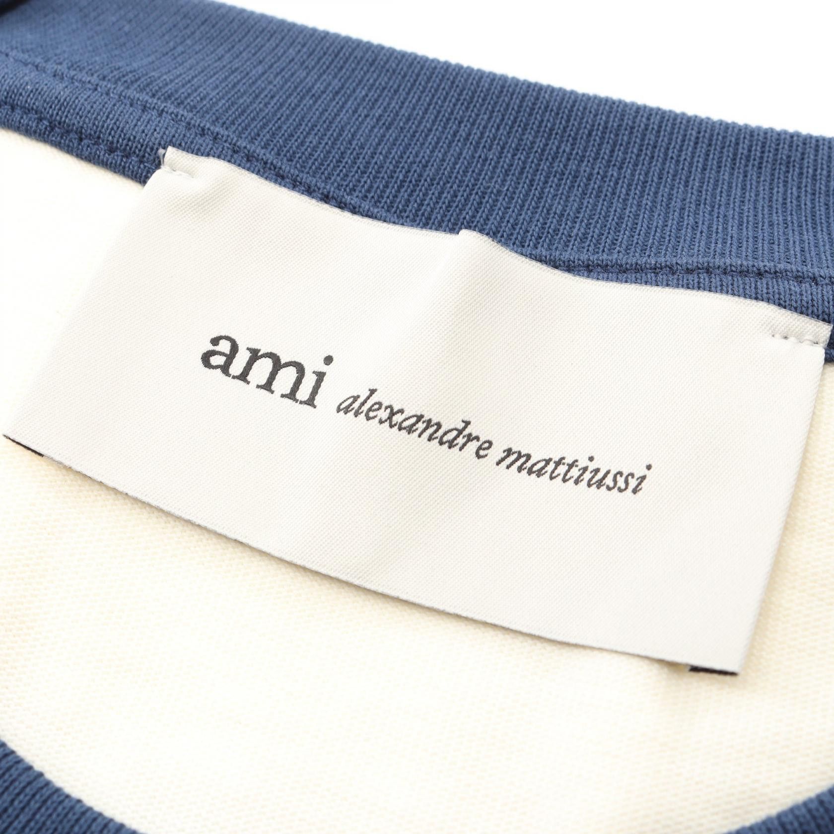 AMI Ami AMI Cotton T shirt Textile T-Shirts UTS379.726A027XS DUTY FREE for USA Size ONE SIZE - 3 Thumbnail
