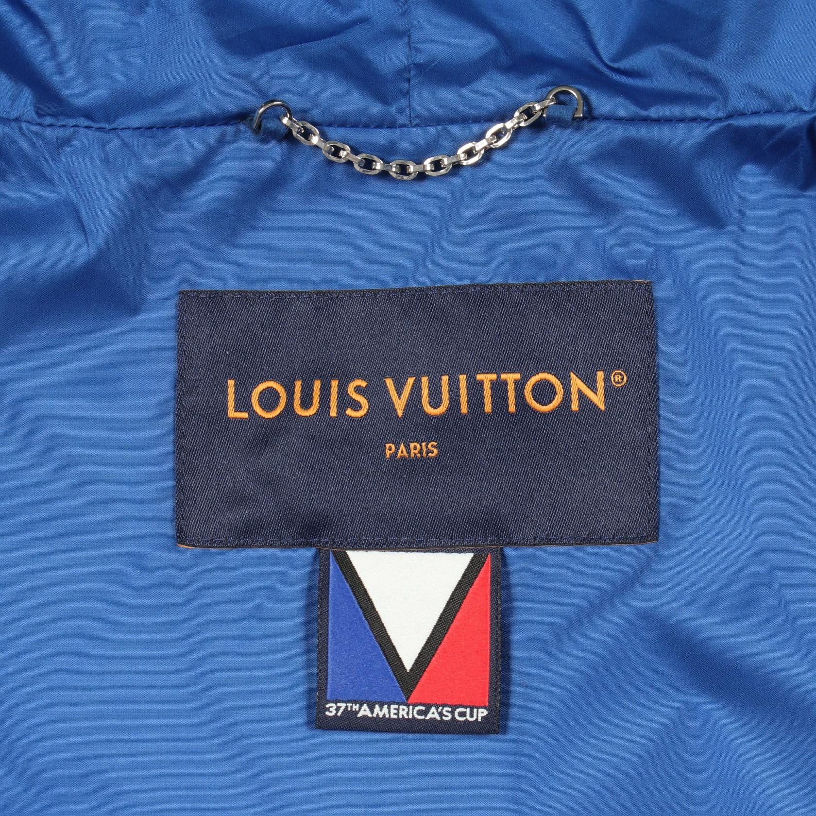 Louis Vuitton Louis Vuitton Louis Vuitton 37TH AMERICA'S CUP zip hoodie Textile Outerwear DUTY FREE for USA Size ONE SIZE - 3 Thumbnail