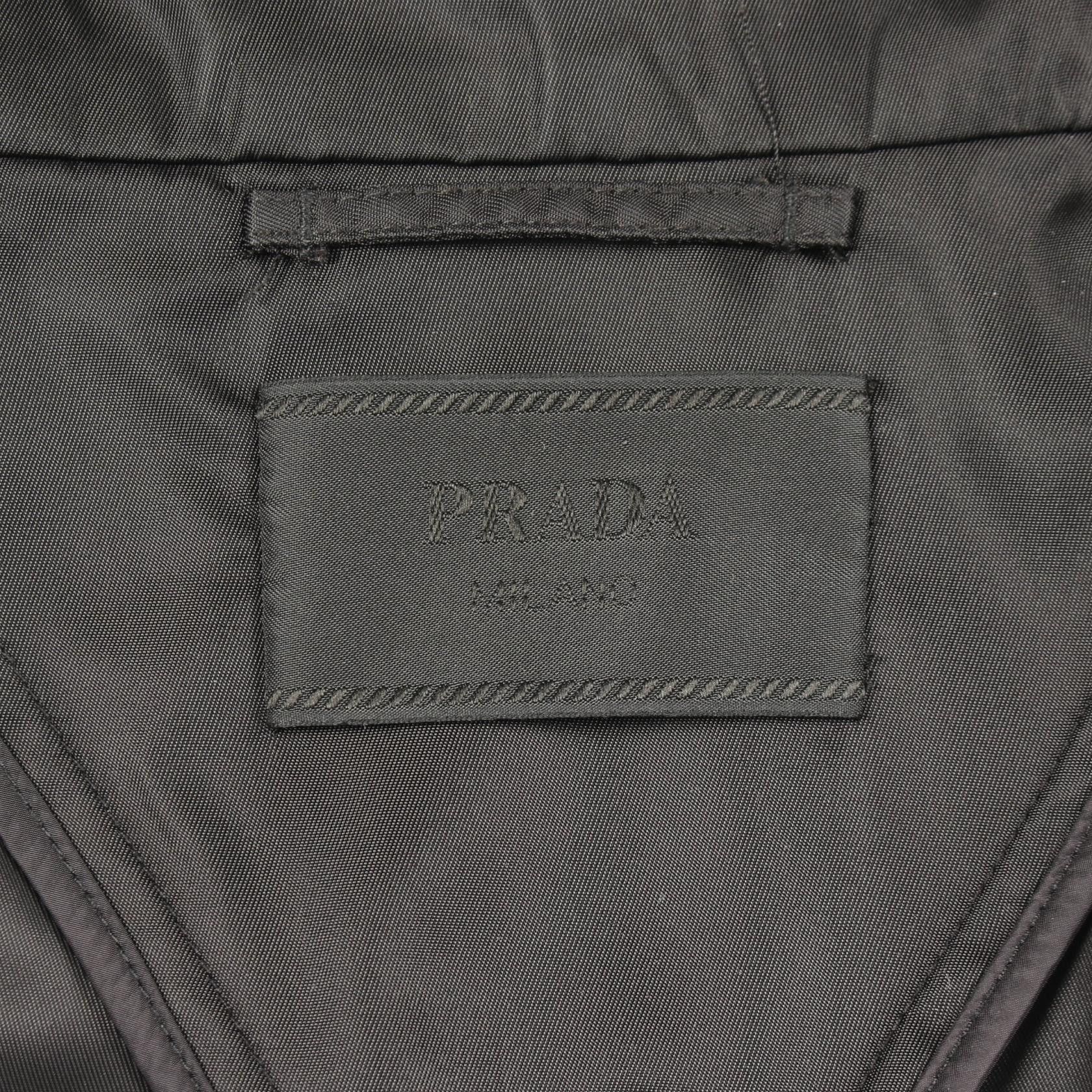 Prada Prada Prada Triangle Patch Zip Up Jacket Others Outerwear SGN836 DUTY FREE for USA Size ONE SIZE - 3 Thumbnail