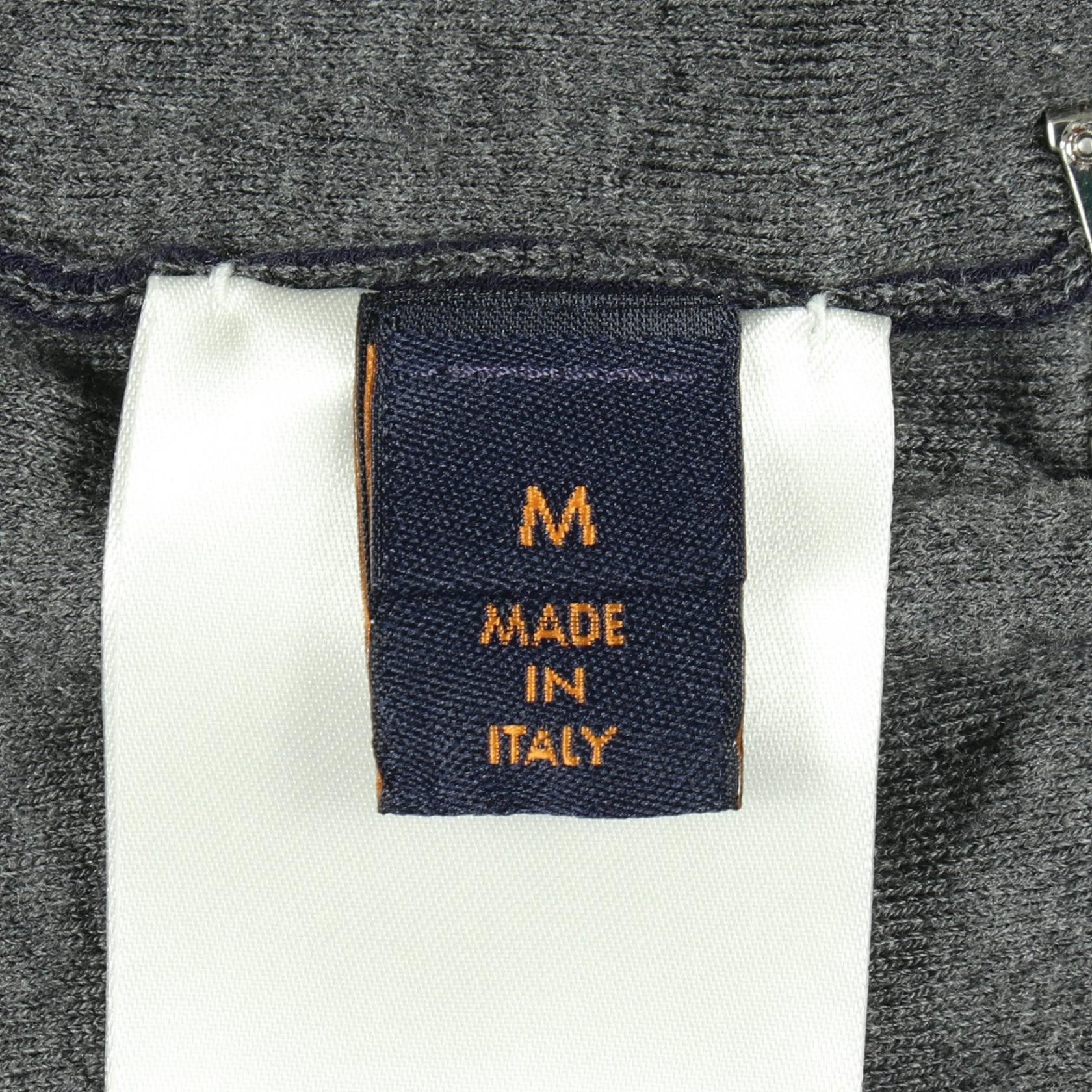 Louis Vuitton Louis Vuitton Louis Vuitton Drop Needle Monogram Knit Jacket Textile Outerwear RM202Q TBU HIN50W DUTY FREE for USA Size ONE SIZE - 5 Thumbnail