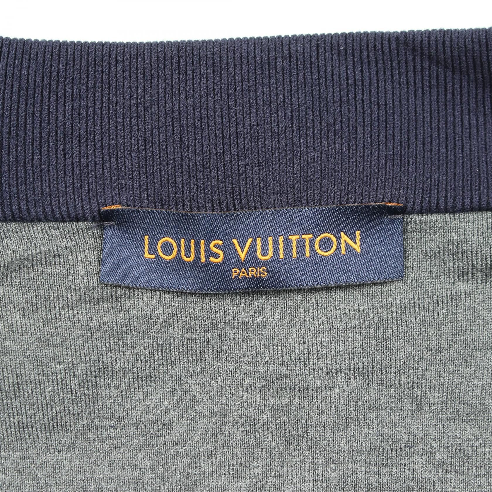 Louis Vuitton Louis Vuitton Louis Vuitton Drop Needle Monogram Knit Jacket Textile Outerwear RM202Q TBU HIN50W DUTY FREE for USA Size ONE SIZE - 3 Thumbnail