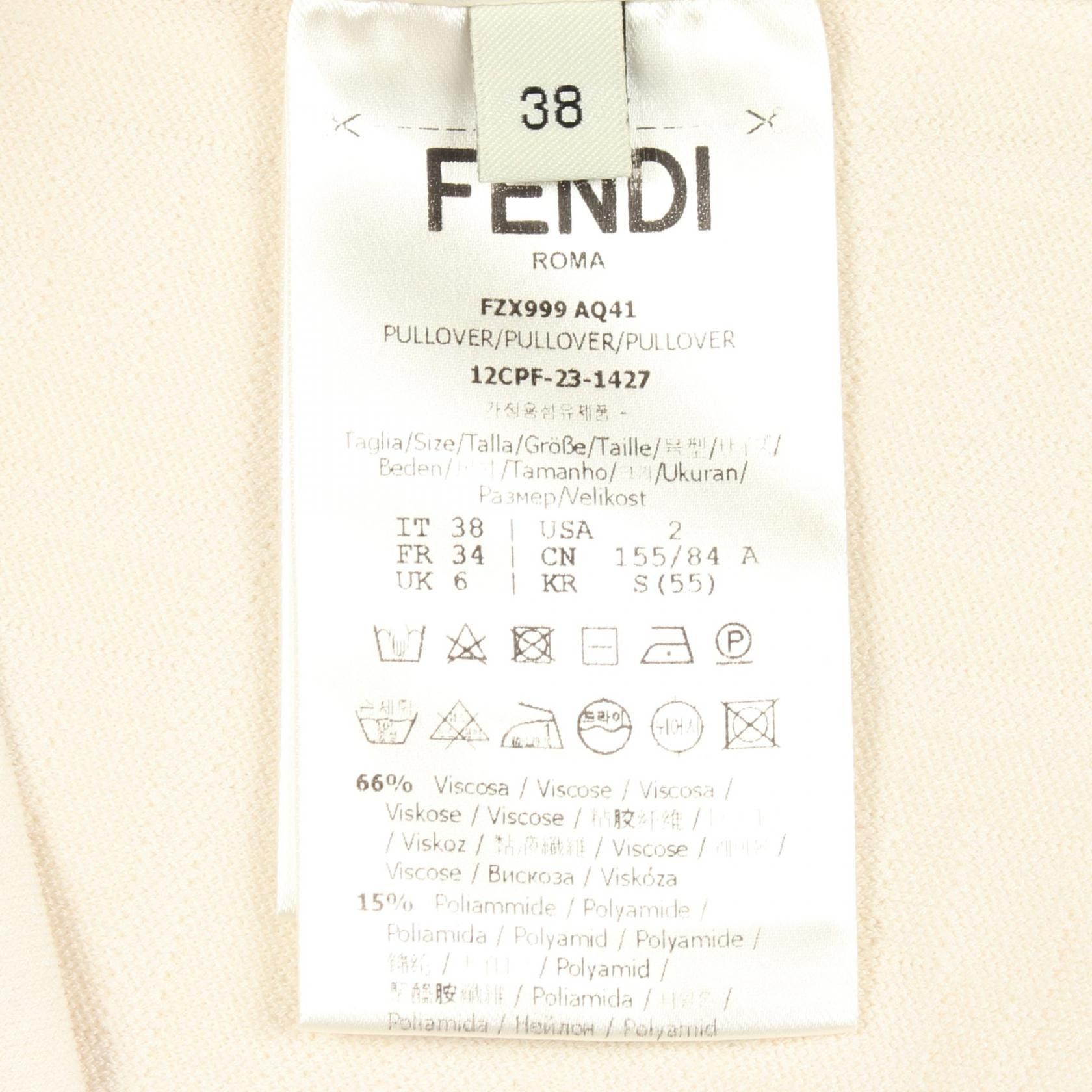 Fendi Fendi FENDI Knit Top Textile Tops DUTY FREE for USA Size ONE SIZE - 4 Thumbnail